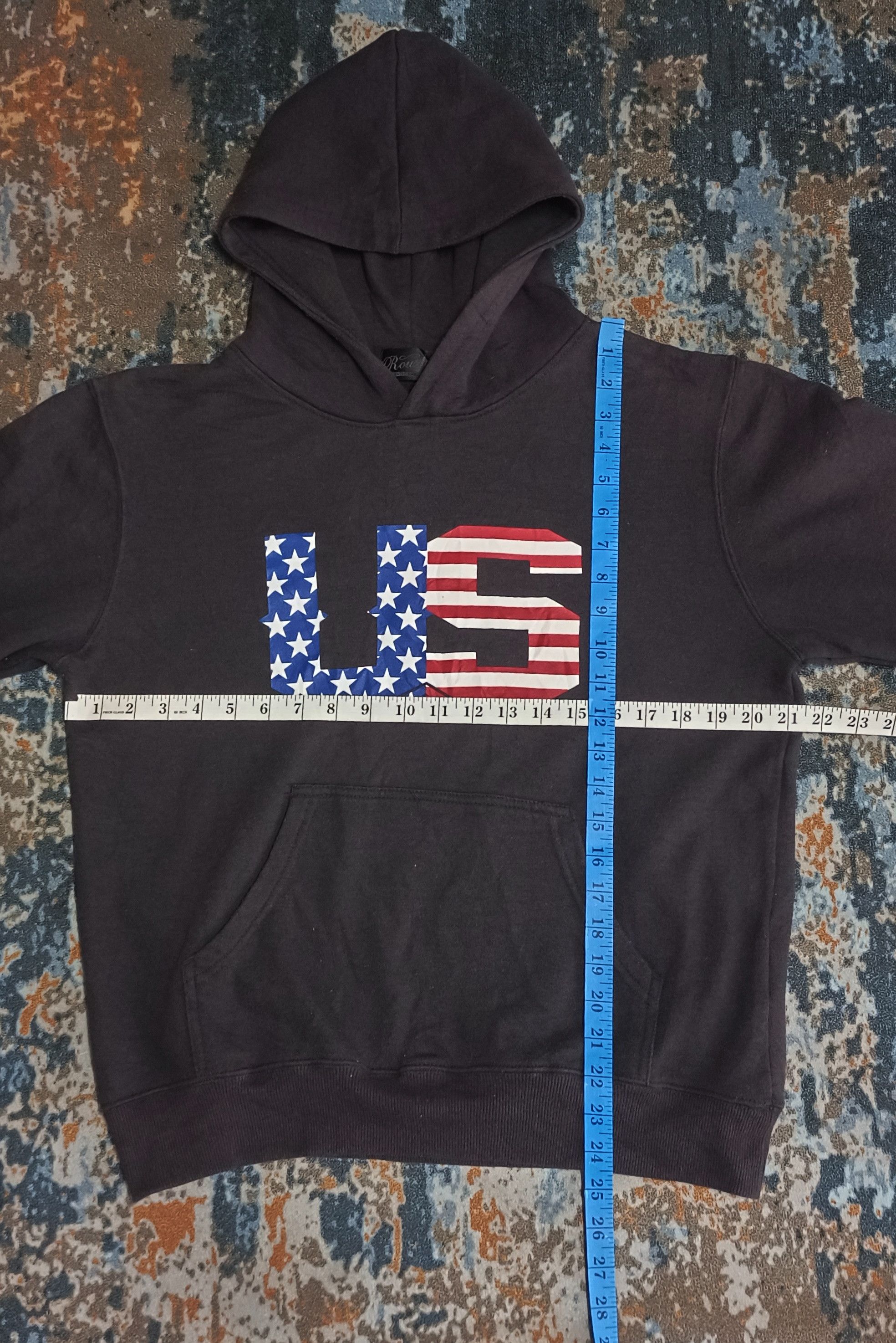 Japanese Brand Roushatte United State Flag Hoodie Size US M / EU 48-50 / 2 - 9 Thumbnail