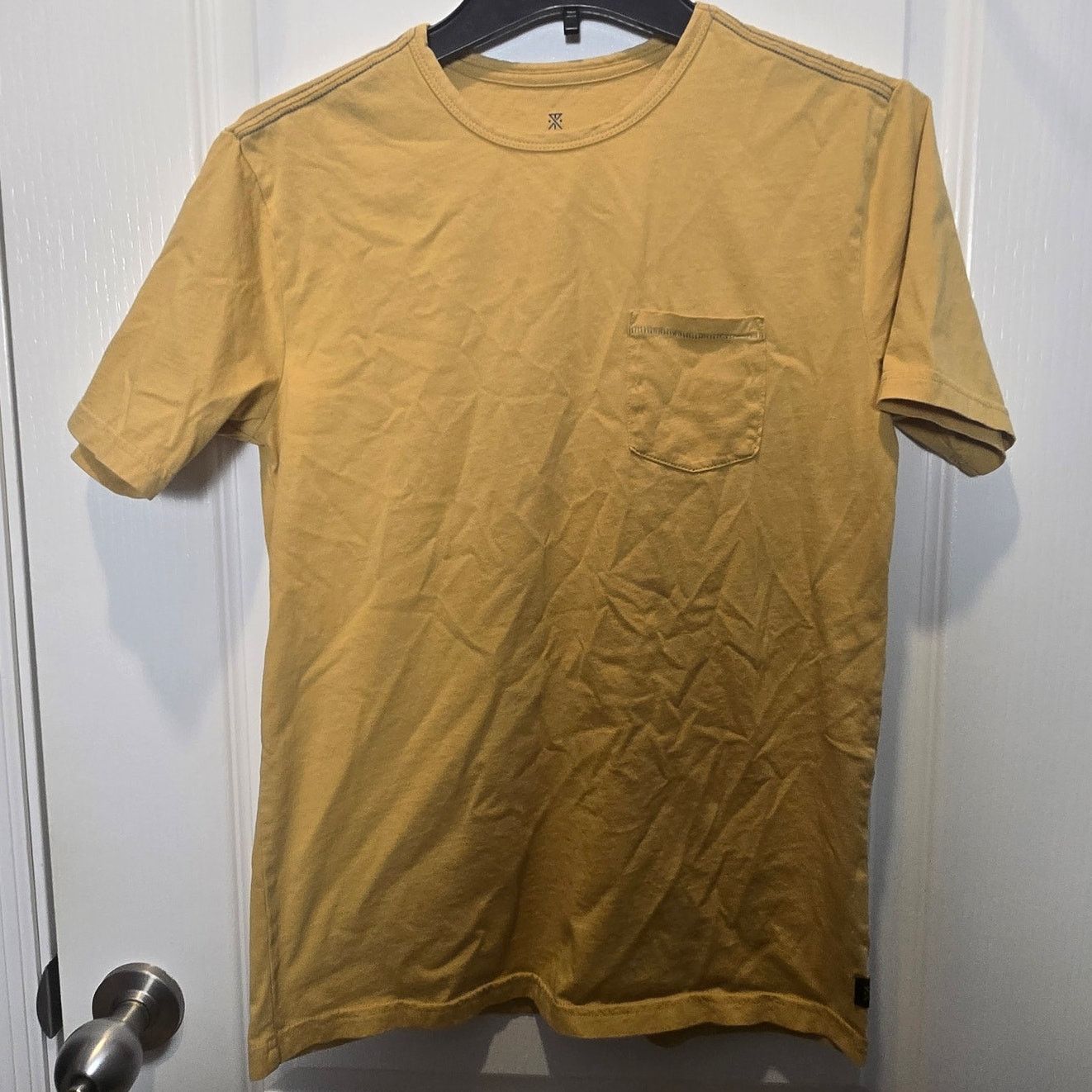 Roark Roark Lightweight pocket tee Organic XS Mustard yellow Size US XS / EU 42 / 0 - 1 Thumbnail