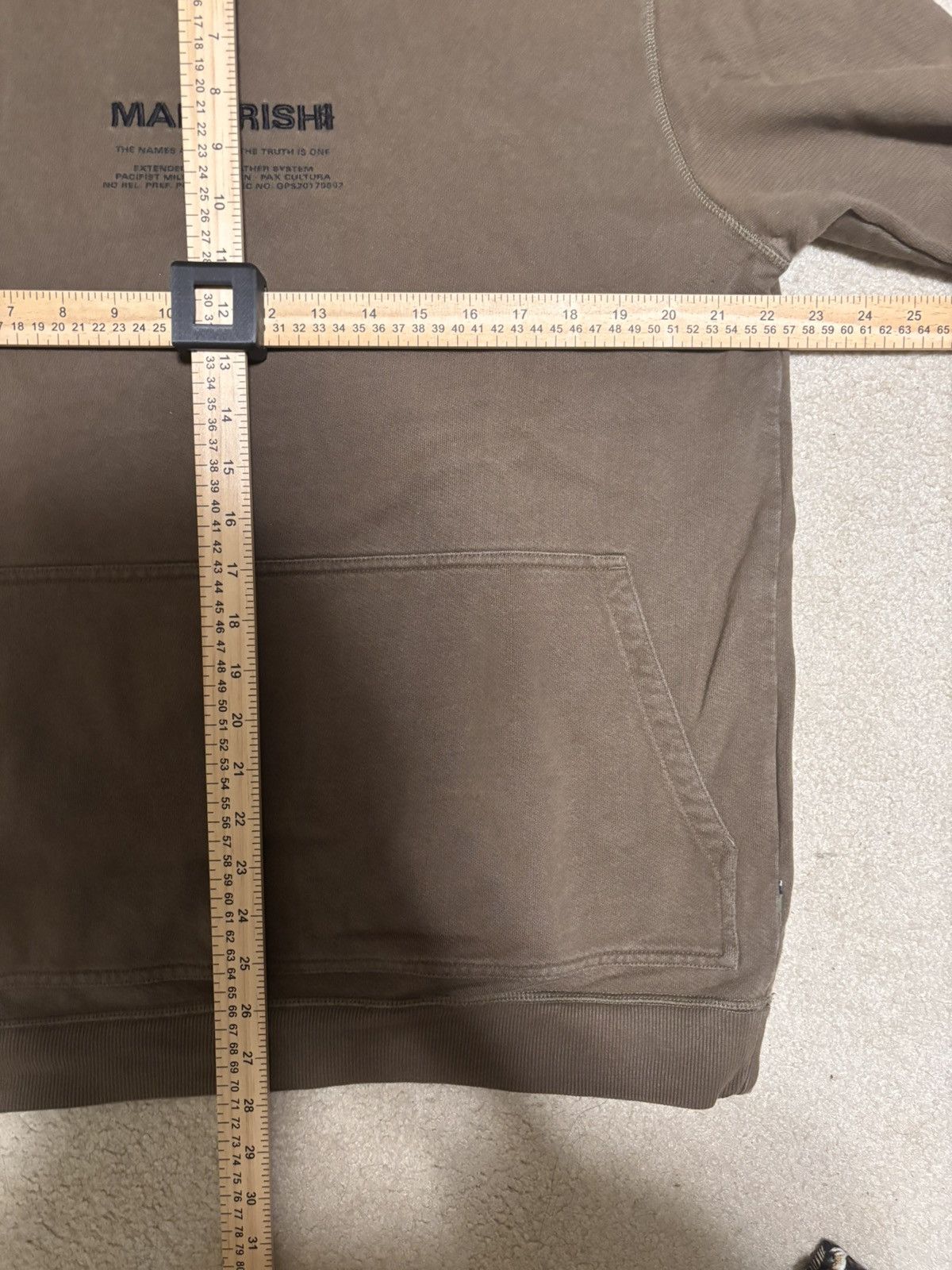 Designer Maharishi Embroidered Crewneck Sweatshirt Size L Olive Green Size US L / EU 52-54 / 3 - 5 Thumbnail