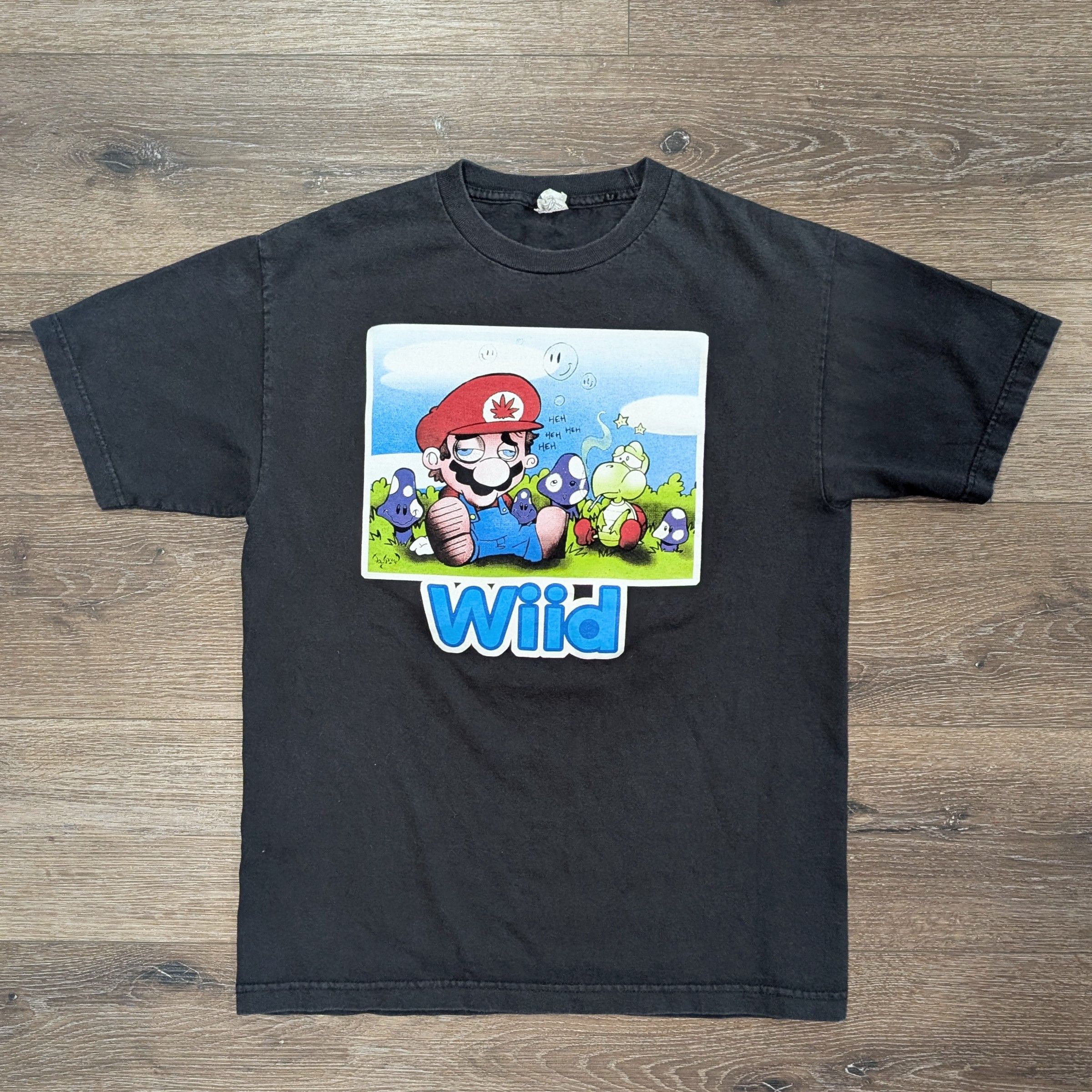 Other Wiid Mario 420 video game t-shirt - SIZE M Size US M / EU 48-50 / 2 - 1 Thumbnail