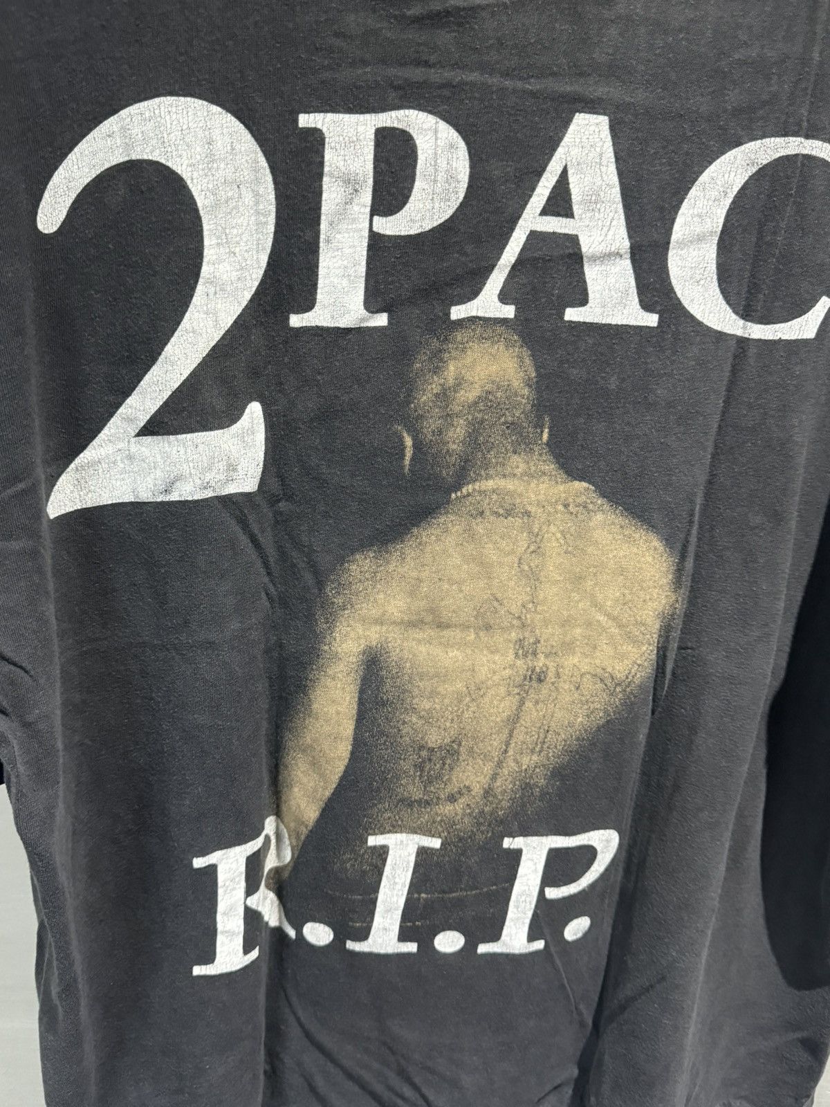 Rap Tees × Vintage Vintage 90s tupac shakur memorial rap tee Size US XL / EU 56 / 4 - 11 Thumbnail