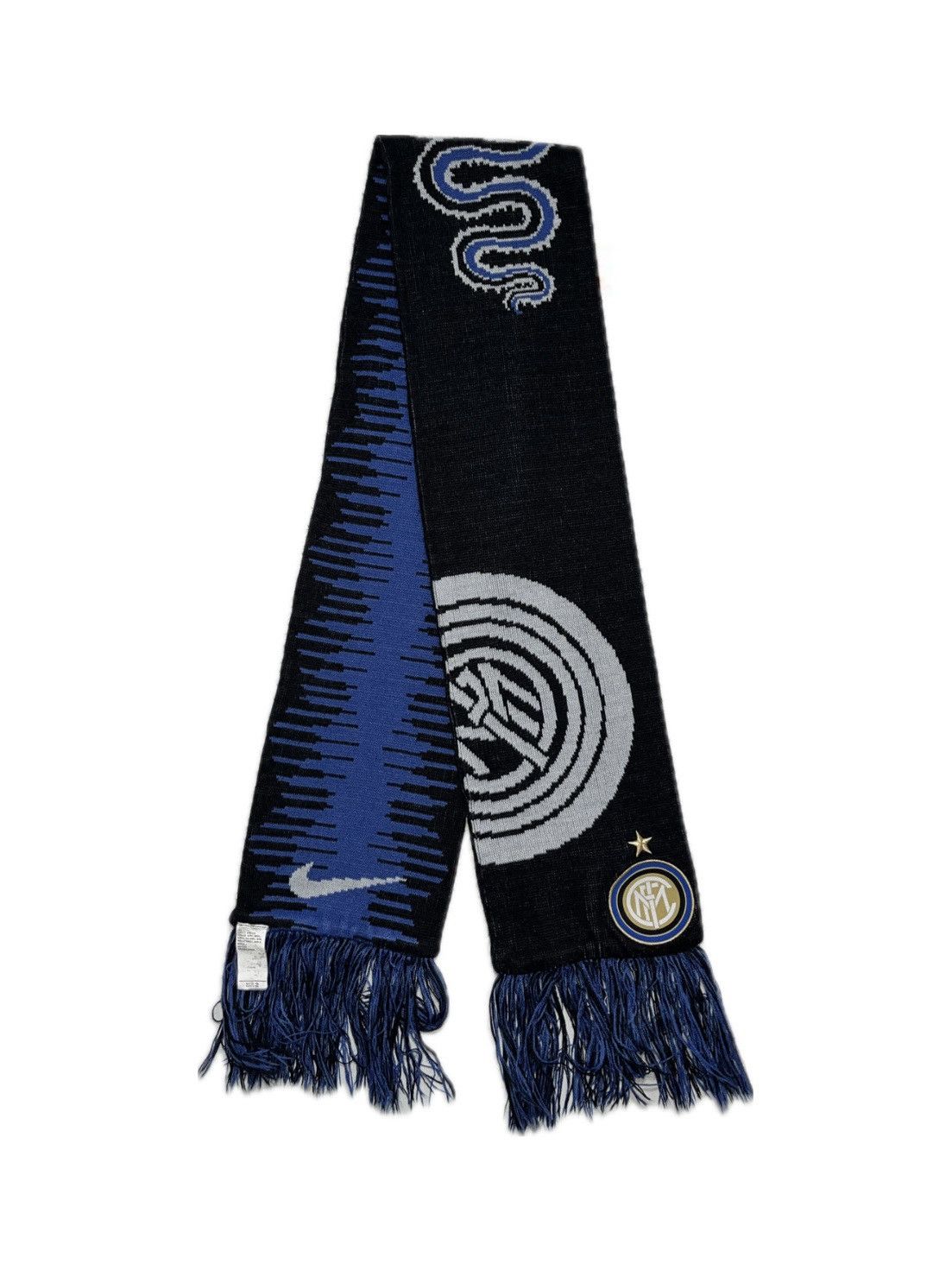 Nike Nike Inter Milan Home Dragon Color way Team Scarf Size ONE SIZE - 5 Thumbnail
