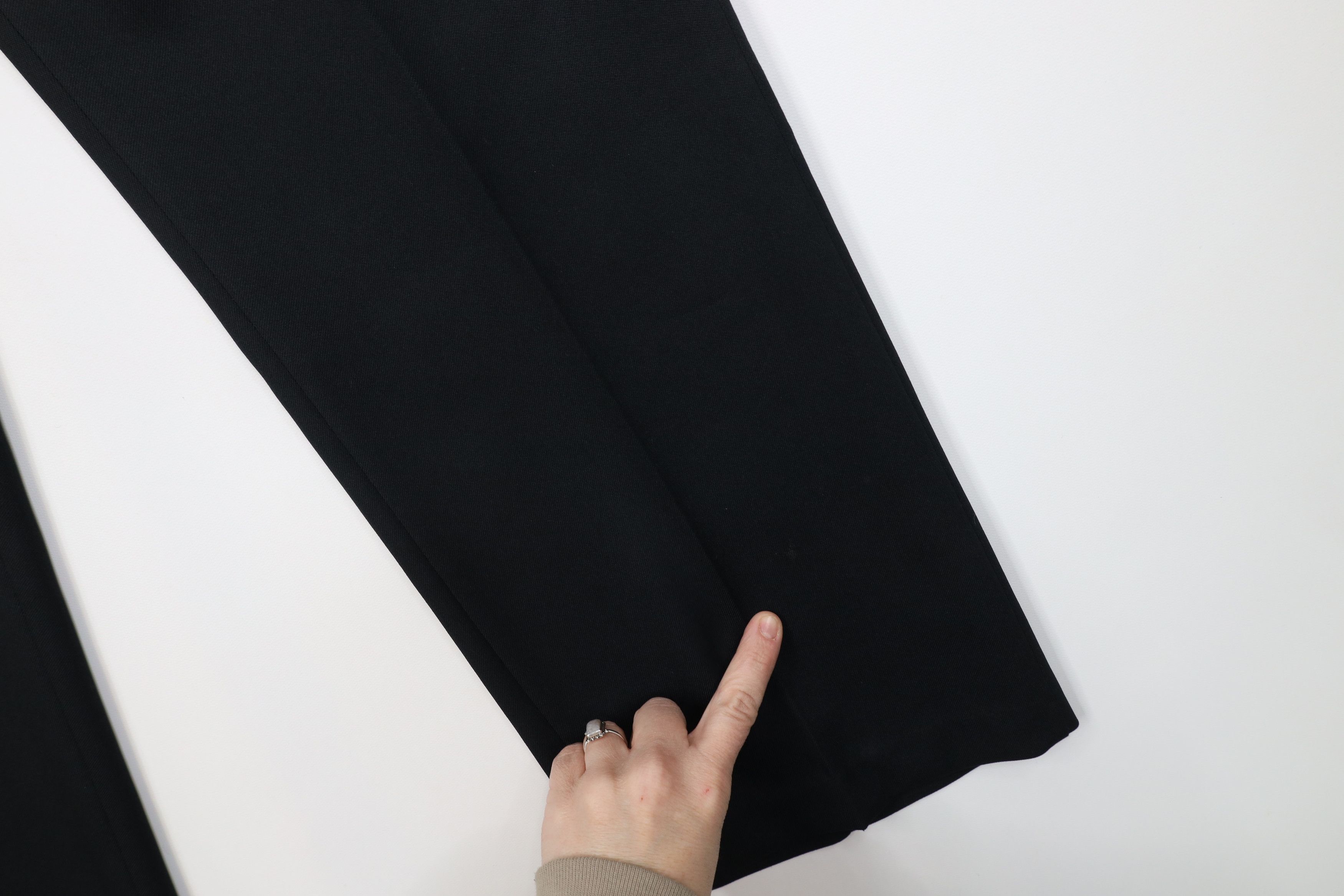 Vintage Vintage 70s Streetwear Flared Wide Leg Chino Pants Black USA Size US 36 / EU 52 - 5 Thumbnail
