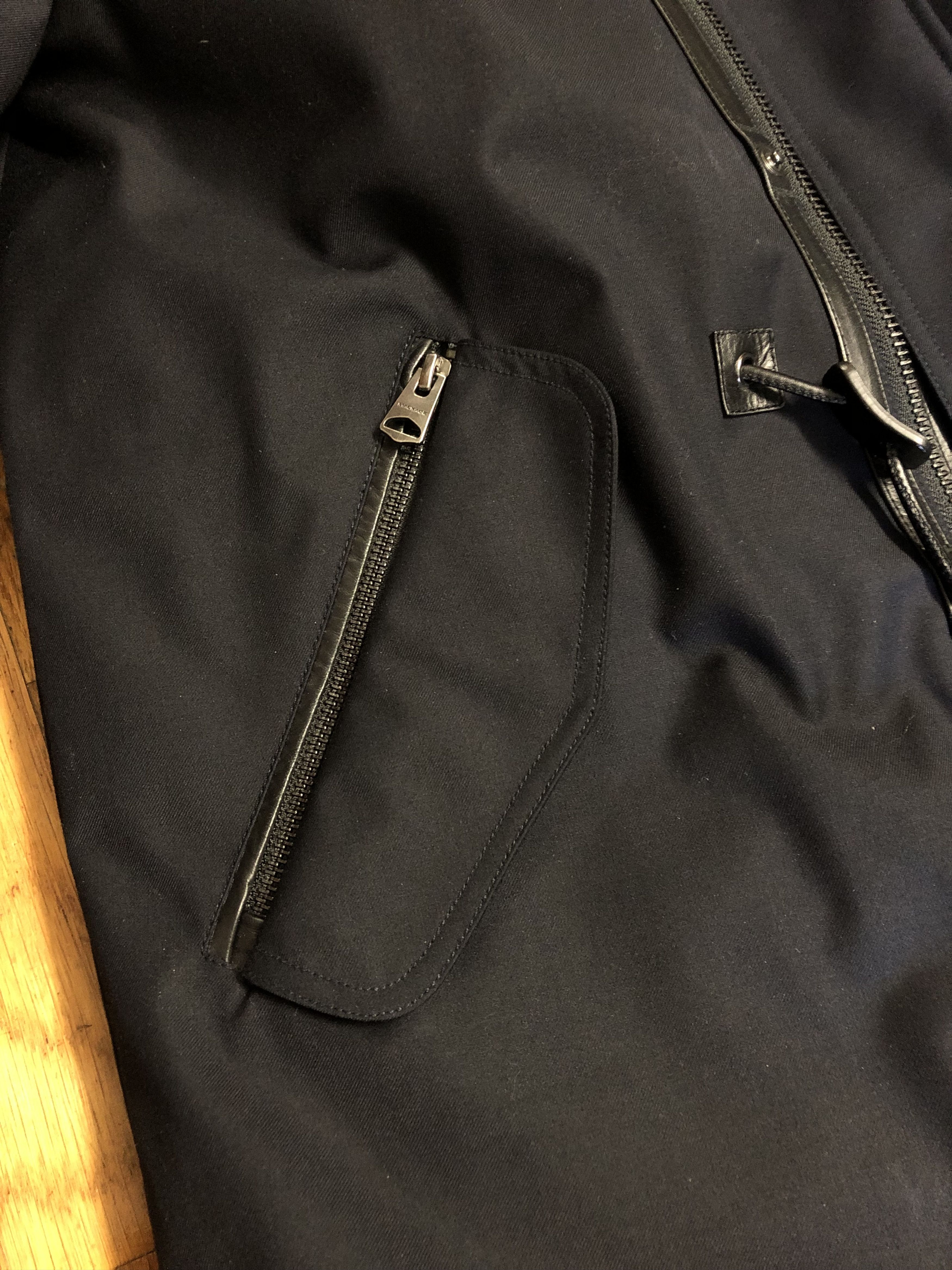 Mackage *USED* Mackage Moritz DR hood fur trim Black size 38 Medium Size US M / EU 48-50 / 2 - 8 Thumbnail