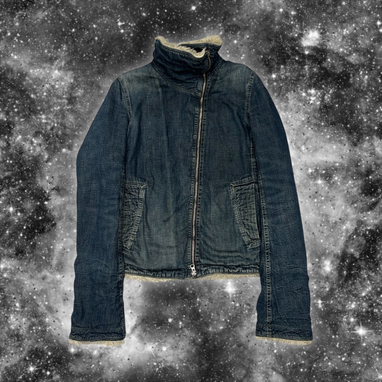 Hysteric Glamour Vintage 90s Hysterics denim jacket Size US XS / EU 42 / 0 - 1 Thumbnail