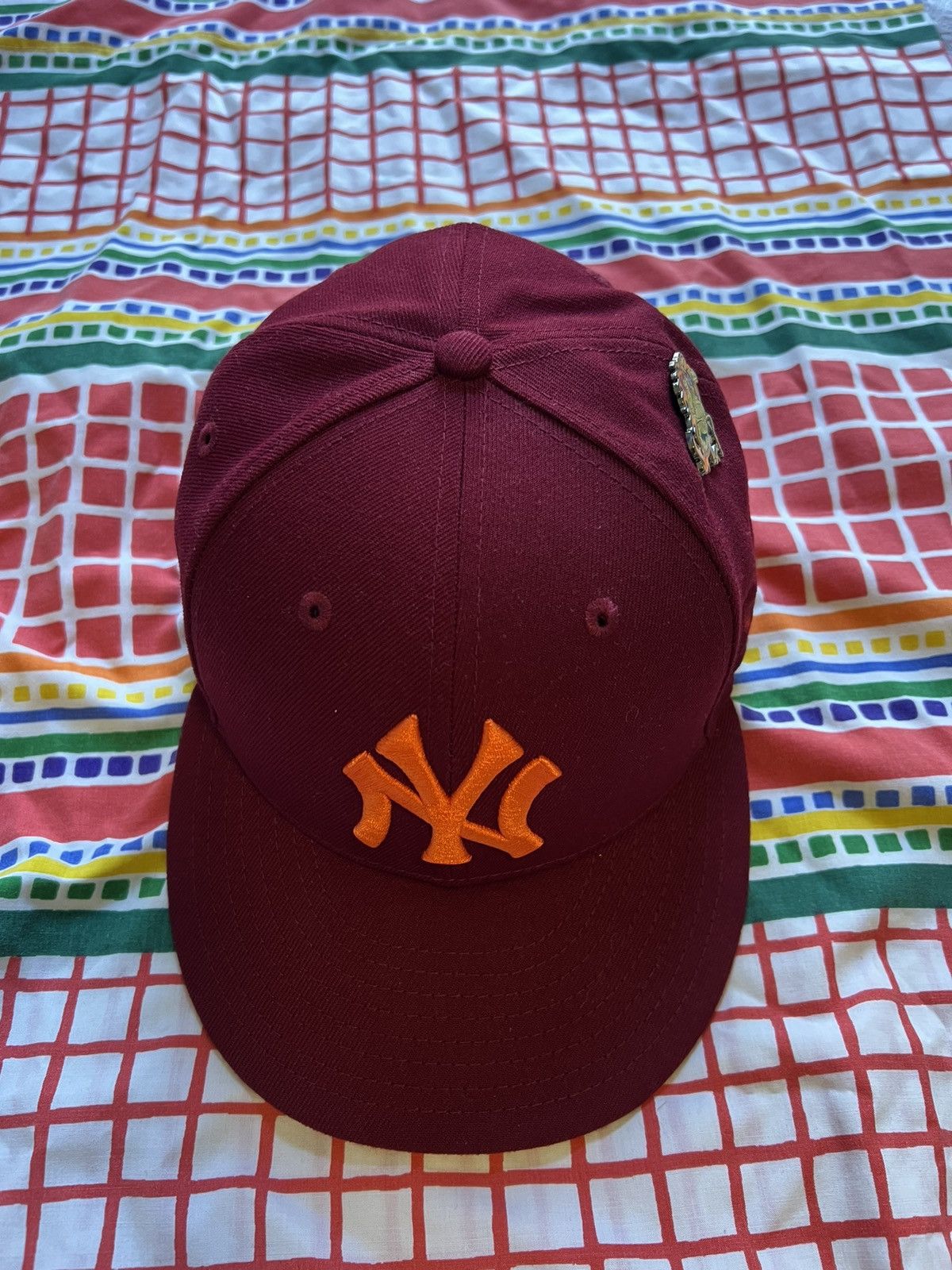 Hat Club × New Era × New York Yankees Hatclub x New Era Exclusive New York Yankees 7 3/8 Size ONE SIZE - 7 Thumbnail