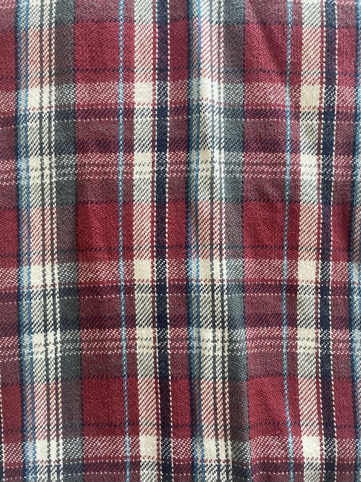 UES Japan UES Heavy Flannel Shirt - Red Size US S / EU 44-46 / 1 - 9 Thumbnail