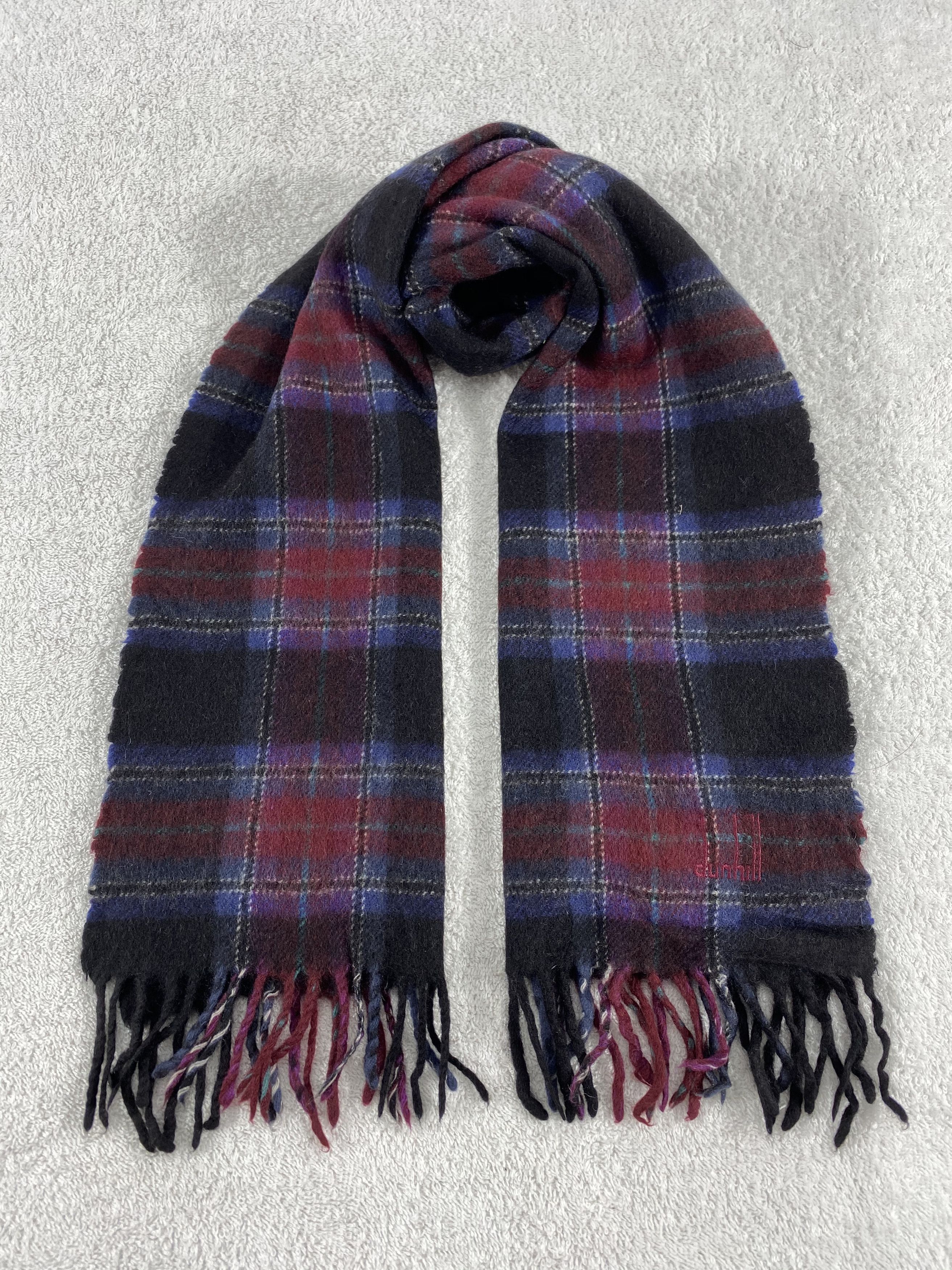 Alfred Dunhill Vintage Dunhill Scarf/Muffler/Neckwear MF711 Size ONE SIZE - 1 Thumbnail