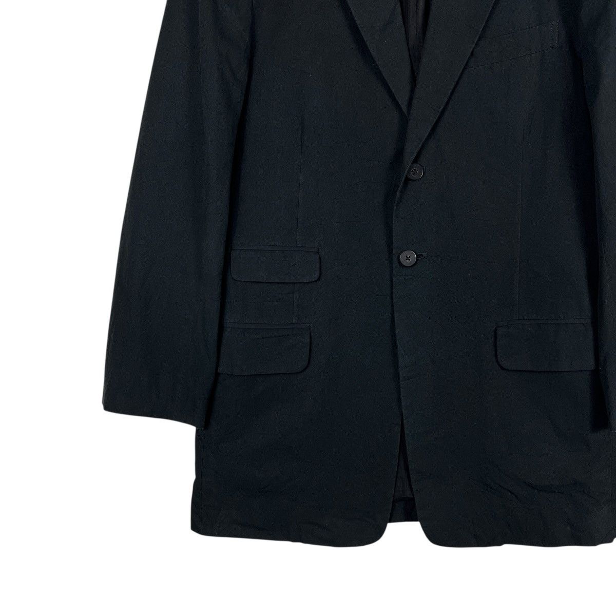 Satoshi Nakamoto Royal Flash Designer Satoshi Tanaka Cotton Blazer Jacket Size US M / EU 48-50 / 2 - 6 Thumbnail
