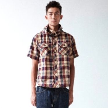 Bape Madras Check S/S Work Shirt Parka (2012) Size US M / EU 48-50 / 2 - 2 Thumbnail