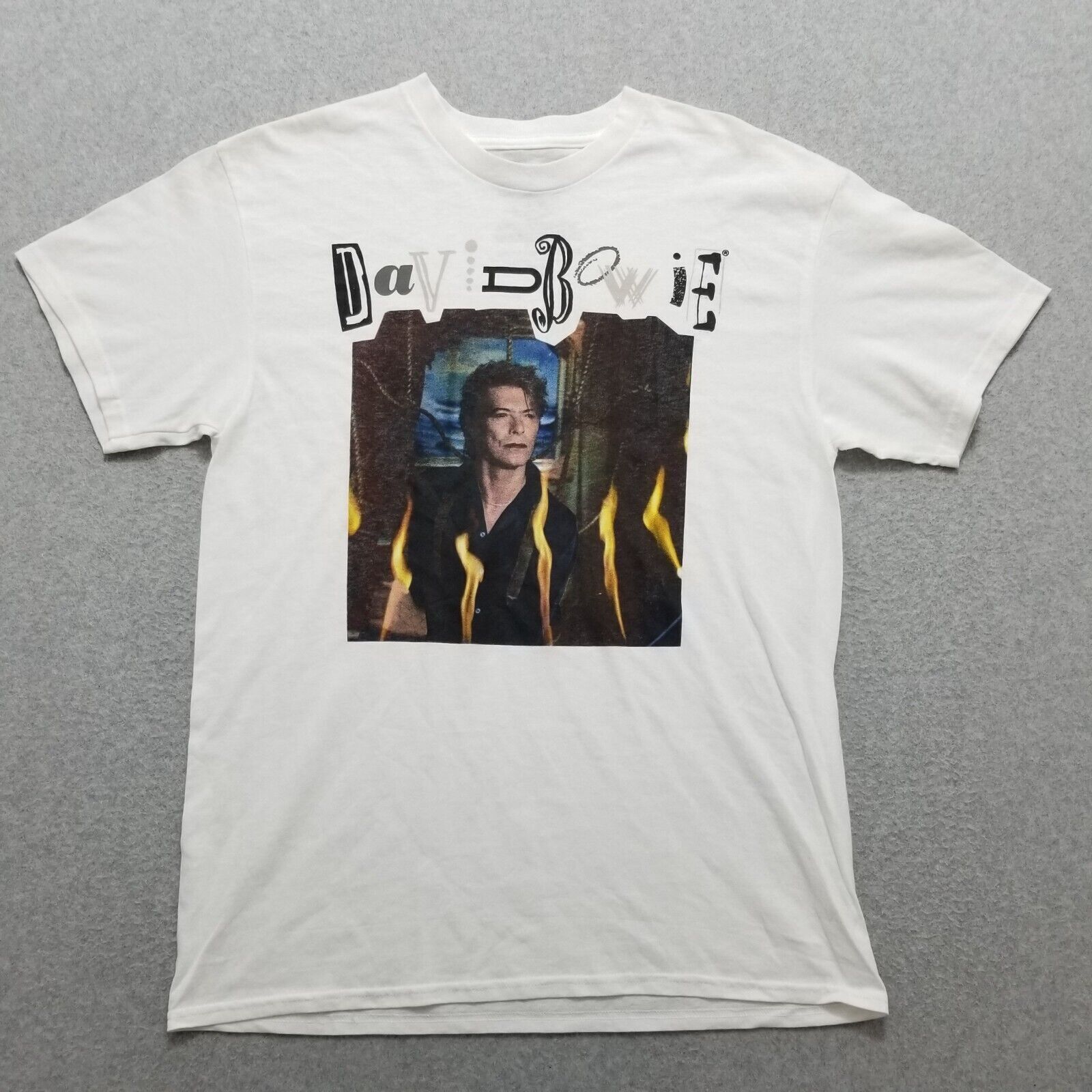 Other David Bowie Shirt Mens Medium White Short Sleeve Size US M / EU 48-50 / 2 - 1 Thumbnail