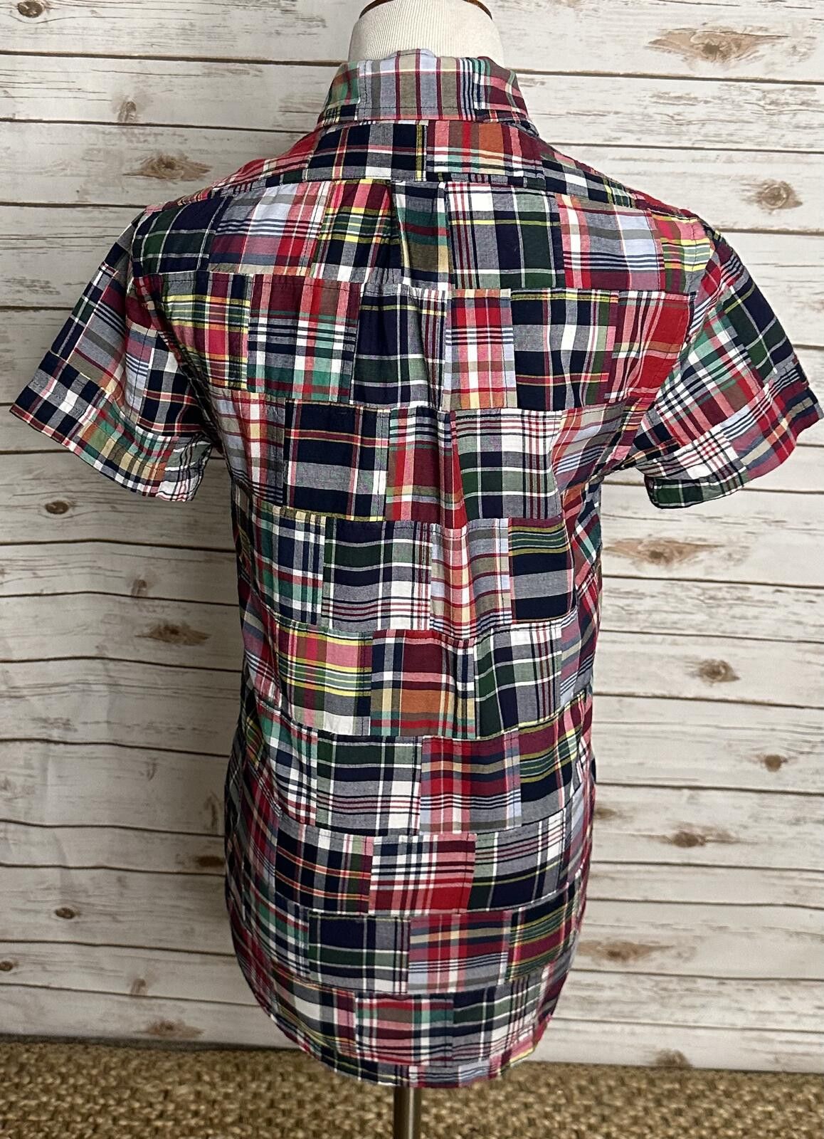 Brooks Brothers Brooks Brothers 1818 Regent Men's shirt madras patchwork Size US XS / EU 42 / 0 - 6 Thumbnail