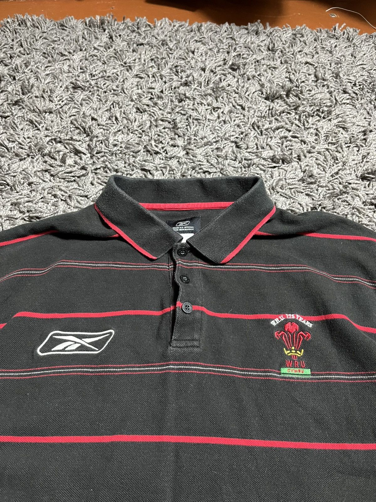 Reebok REEBOK WALES VINTAGE Y2K COTTON REGBY SHIRT Size US XL / EU 56 / 4 - 2 Thumbnail