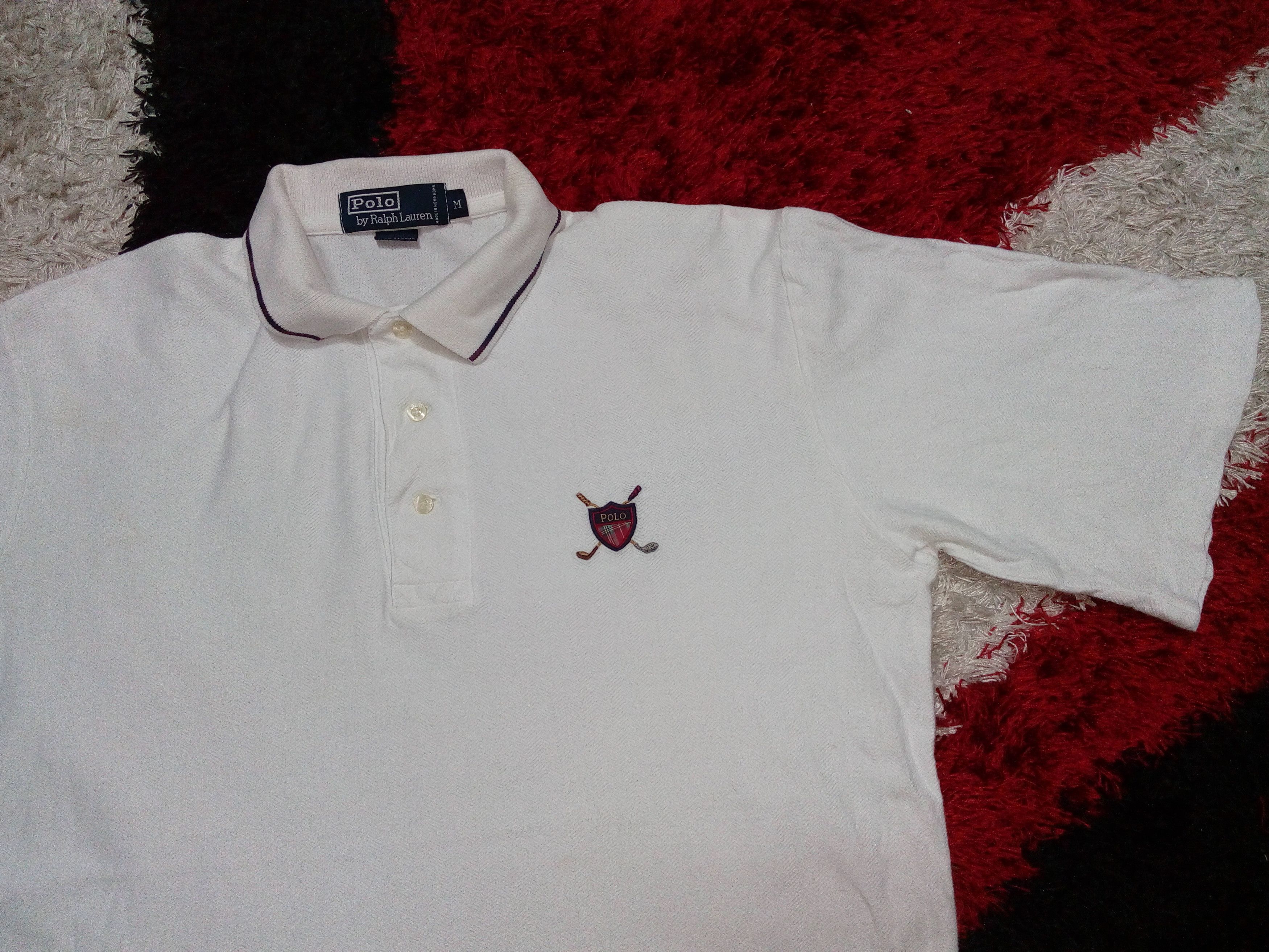 Polo Ralph Lauren Vintage 90s Polo Ralph Lauren T-Shirt Ralph Lauren Polo Tee Size US M / EU 48-50 / 2 - 2 Thumbnail
