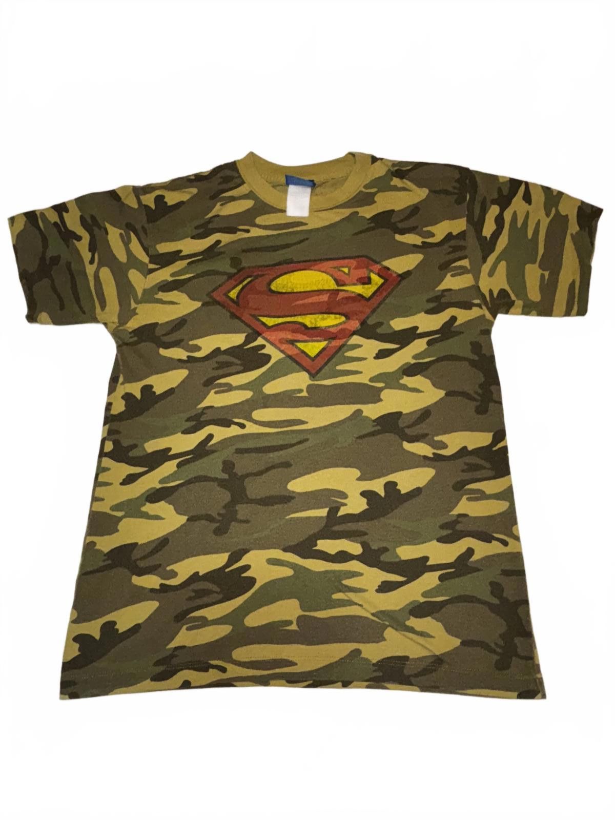 Ben Sherman Vintage Superman Camouflage T-Shirt Size US L / EU 52-54 / 3 - 1 Thumbnail