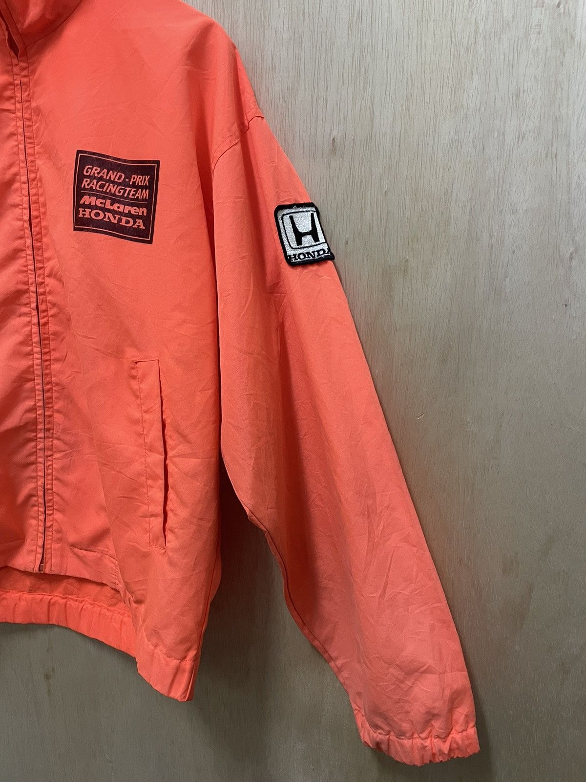 Honda Honda mclaren racing y2k hype streetwear style light jacket Size US L / EU 52-54 / 3 - 2 Thumbnail