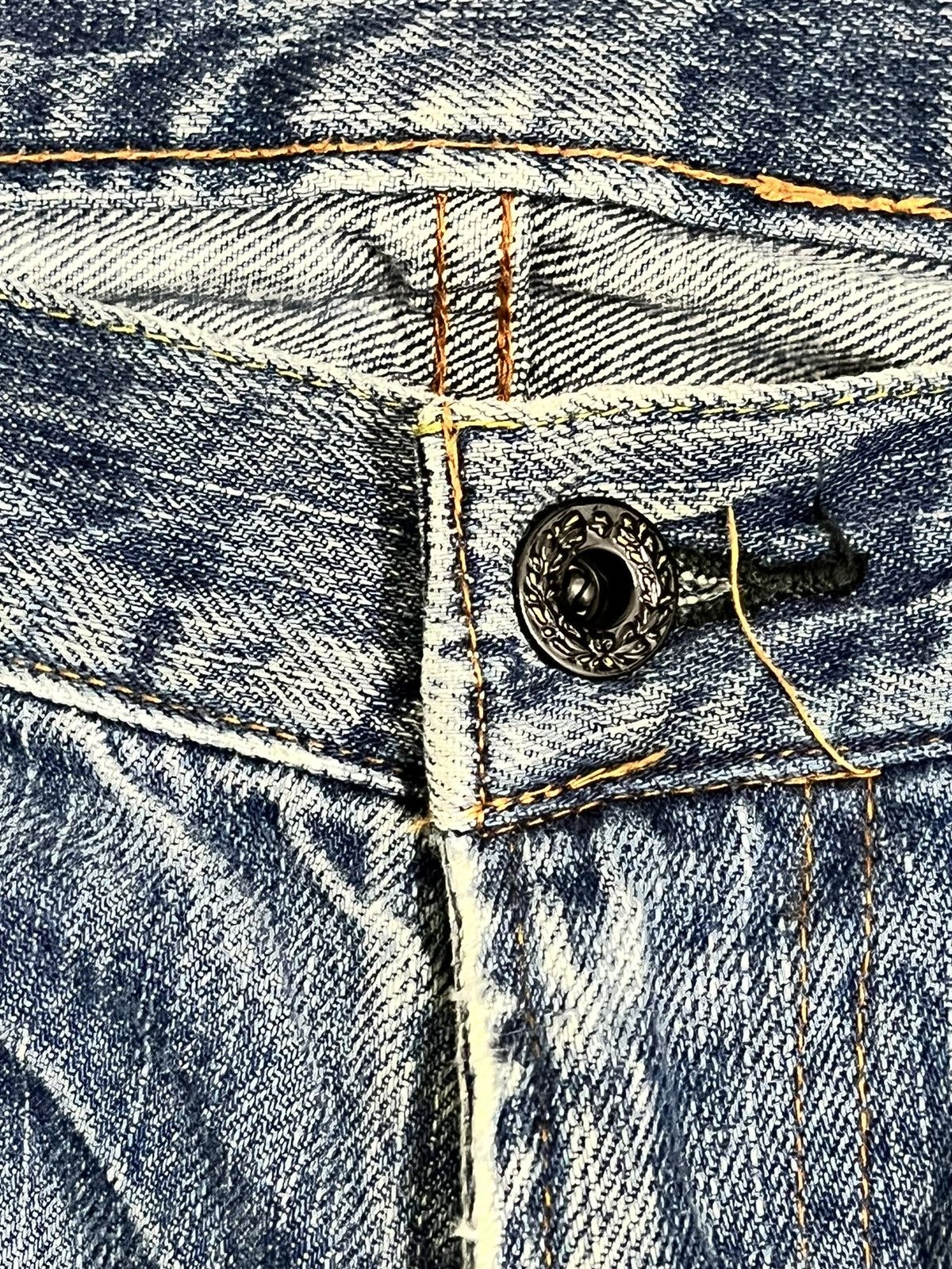 4GSELLER Vintage Japanese Brand Distressed Denim Size US 31 - 9 Thumbnail