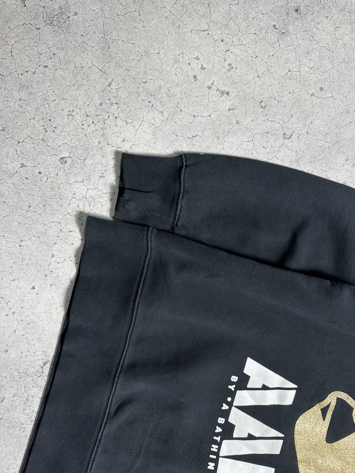 Aape Aape A Bathing Ape Bape Monkey Sweatshirt Black Big Logo Size US L / EU 52-54 / 3 - 2 Thumbnail