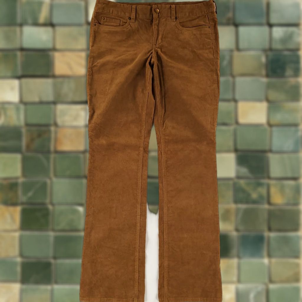 Vintage J Crew Pants Pinwale Corduroy Brown Mens 35x34 Actual 32T Big & Tall Casual Pants Brown Mens Size US 35 - 1 Thumbnail