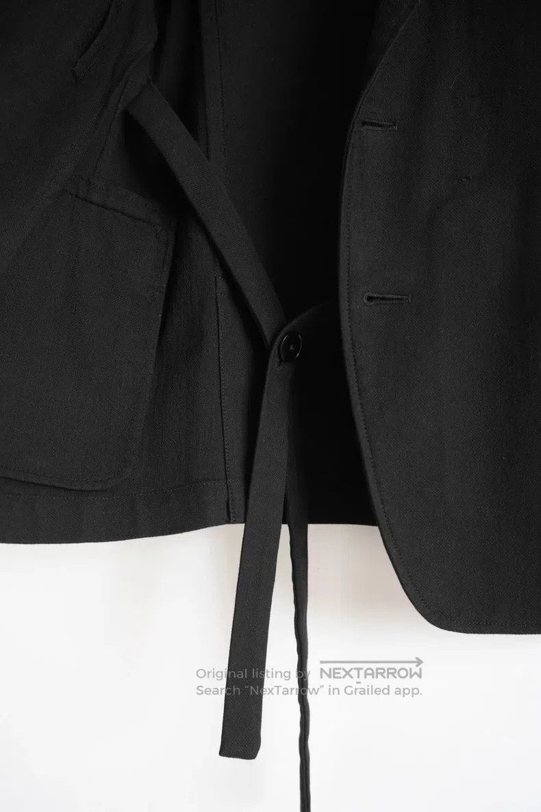 Yohji Yamamoto Yohji Yamamoto size 1 11aw First Year Mafia Strap blazer Size 38R - 5 Thumbnail