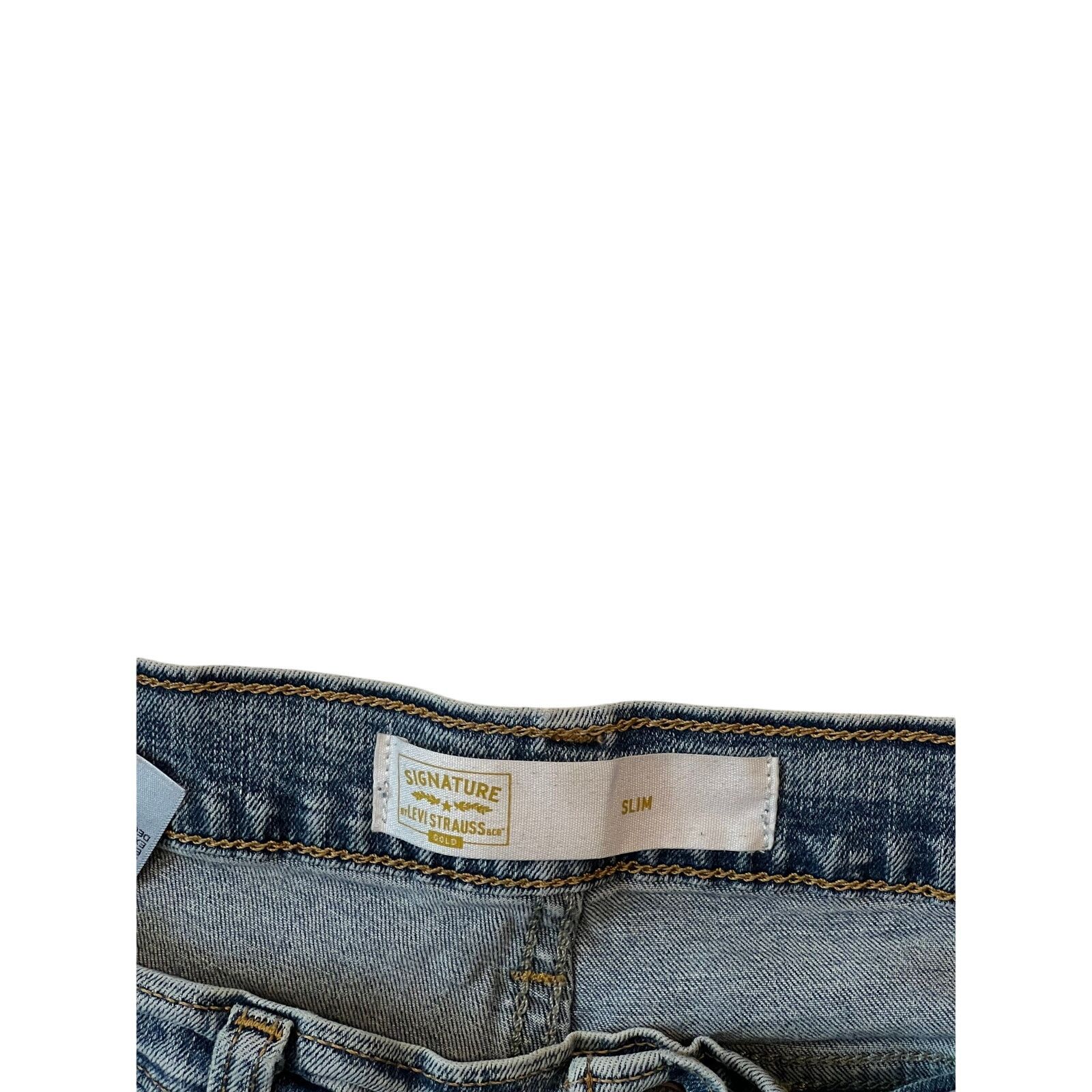 Levi's Levi's Signature Slim Jeans Mens 38x32 Size US 38 / EU 54 - 3 Thumbnail