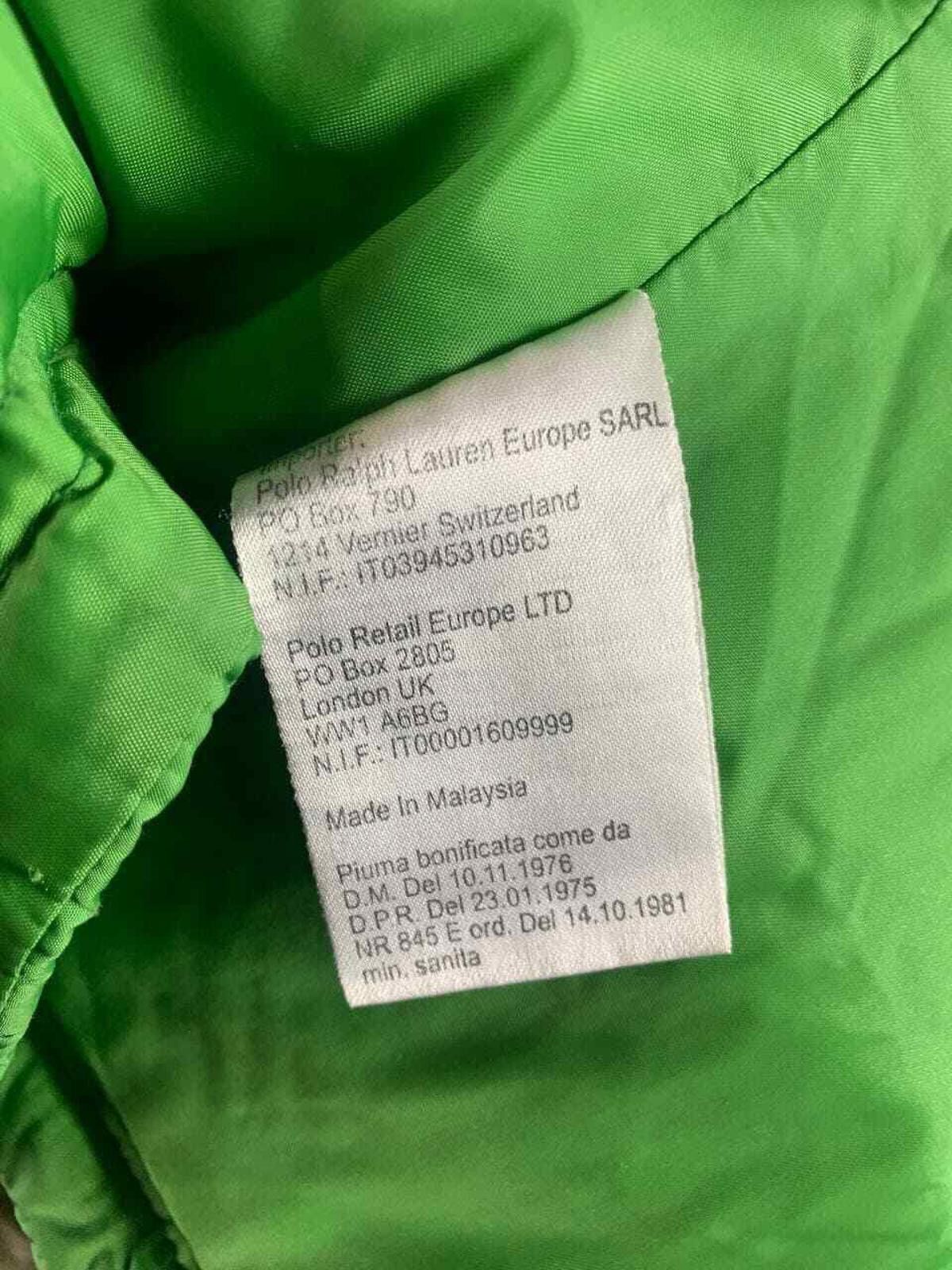 Designer Ladies Polo Jeans Ralph Lauren Vest Nylon Jacket Size L Size L / US 10 / IT 46 - 10 Thumbnail