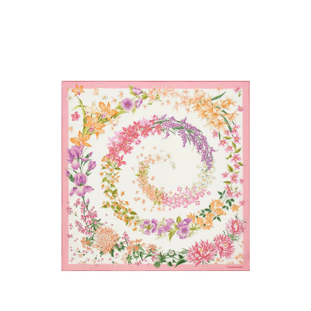 Salvatore Ferragamo Ferragamo PINK Scarves Size ONE SIZE - 1 Thumbnail