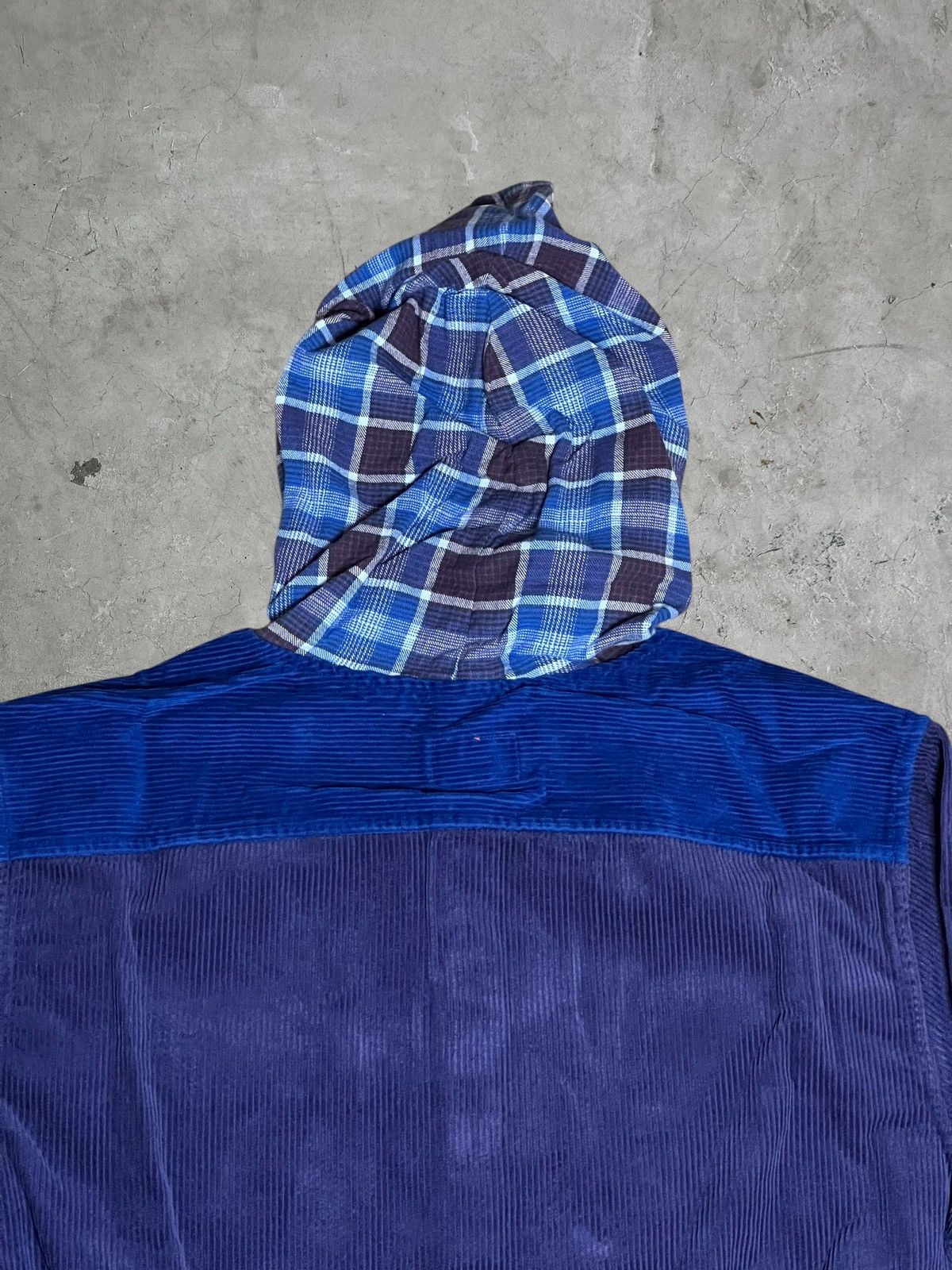 Supreme SS/17 Supreme Hooded Color Block Corduroy Shirt Size US XL / EU 56 / 4 - 7 Thumbnail