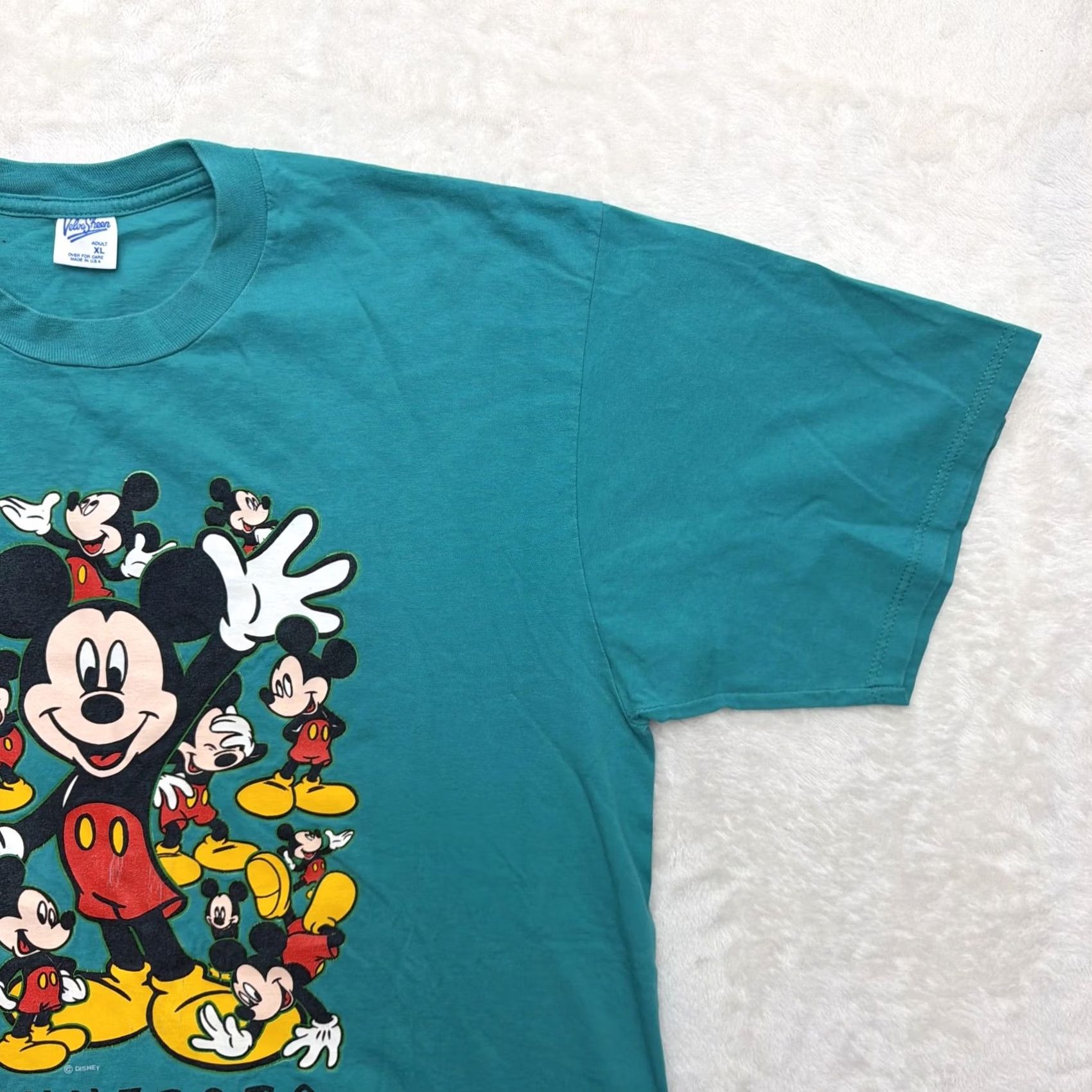 Velva Sheen VINTAGE Velva Sheen Mickey Mouse Minnesota Shirt Mens XL Green Disney Tee Size US XL / EU 56 / 4 - 5 Thumbnail