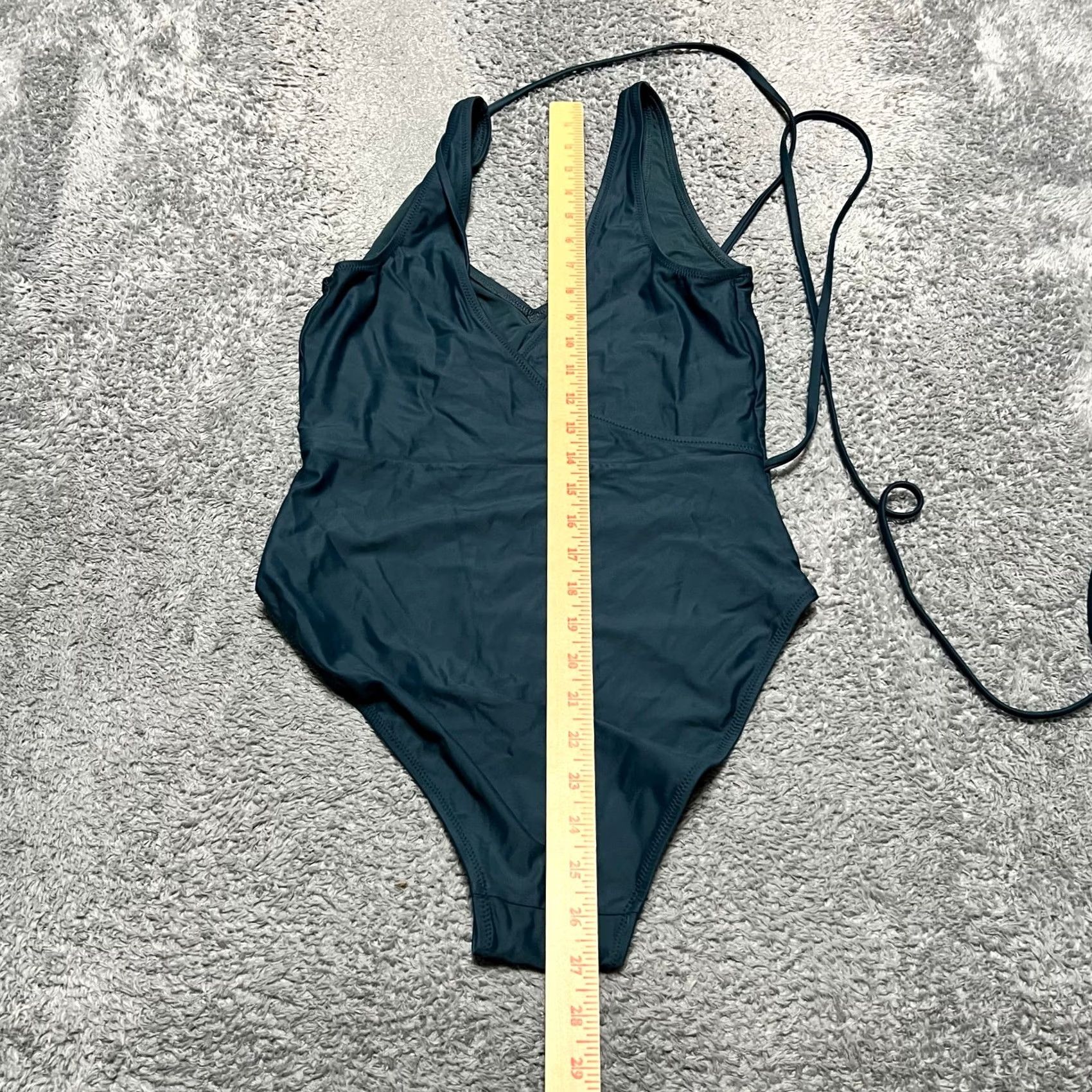 Girlfriend Collective Girlfriend Collective Suit Womens L Green One Piece Swimsuit Size ONE SIZE - 2 Thumbnail