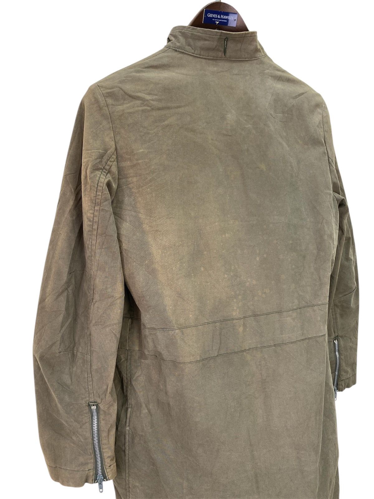 Helmut Lang × Vintage Vtg Helmut Lang 90’s Bondage Military Jacket Size US S / EU 44-46 / 1 - 8 Thumbnail