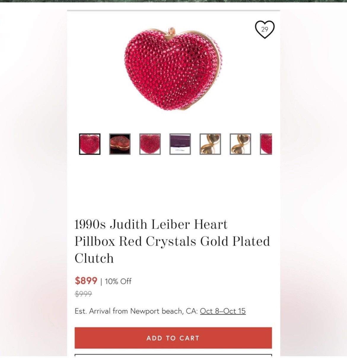 Judith Leiber Authentic Judith Leiber Crystal Strass Heart & Soul Pill Box Size ONE SIZE - 5 Thumbnail