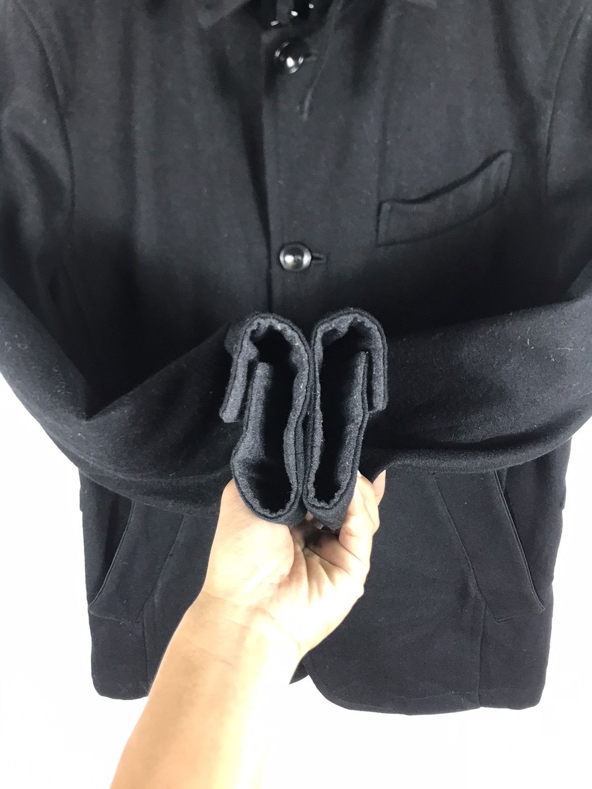 Designer × Melrose 🔥Men’s Melrose Nobilia Hooded Wool Button Jacket Size US S / EU 44-46 / 1 - 7 Thumbnail