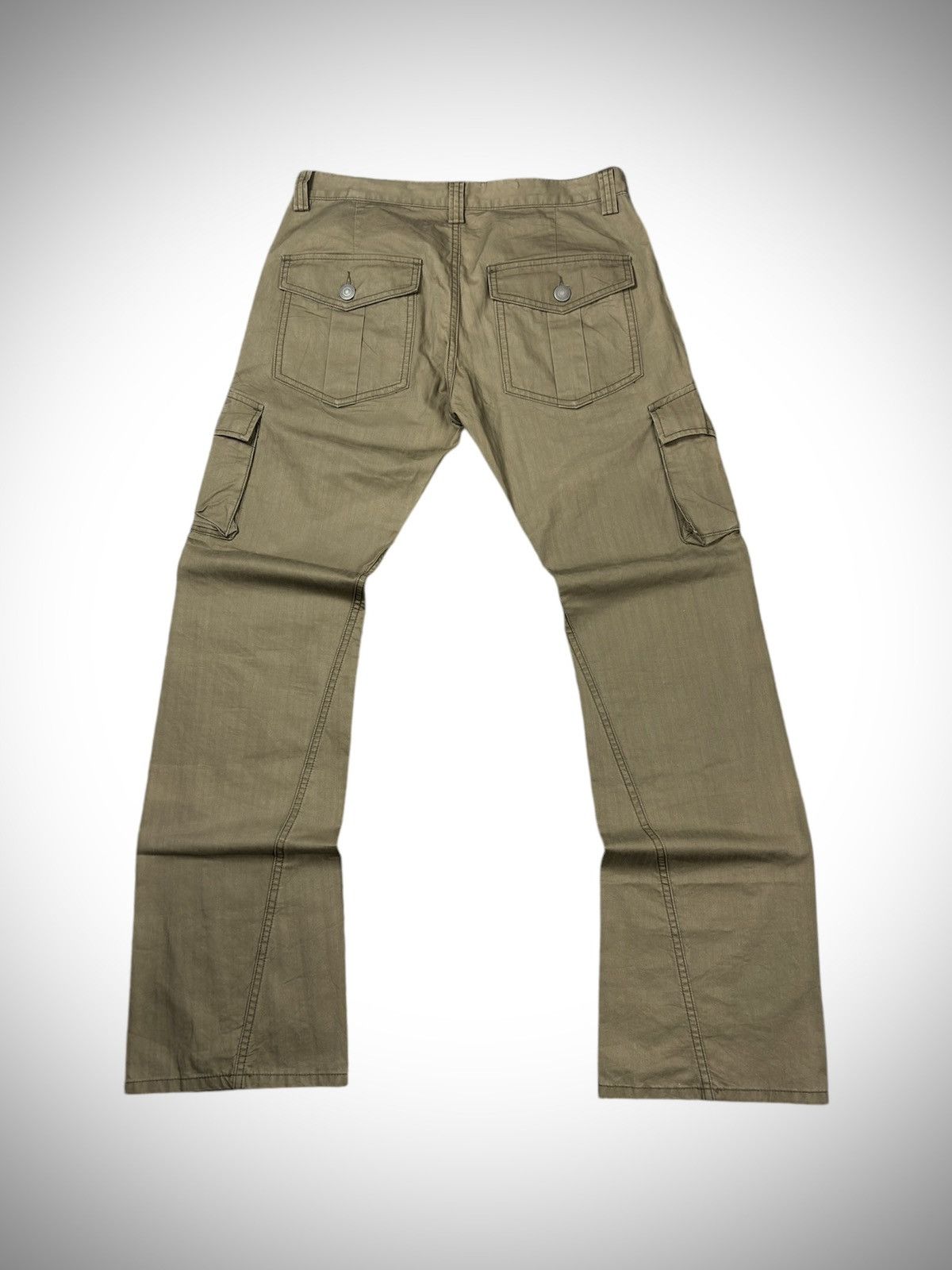Japanese Brand 2000’s Union Station - Japan Tactical Cargo Pants Size US 33 - 3 Thumbnail