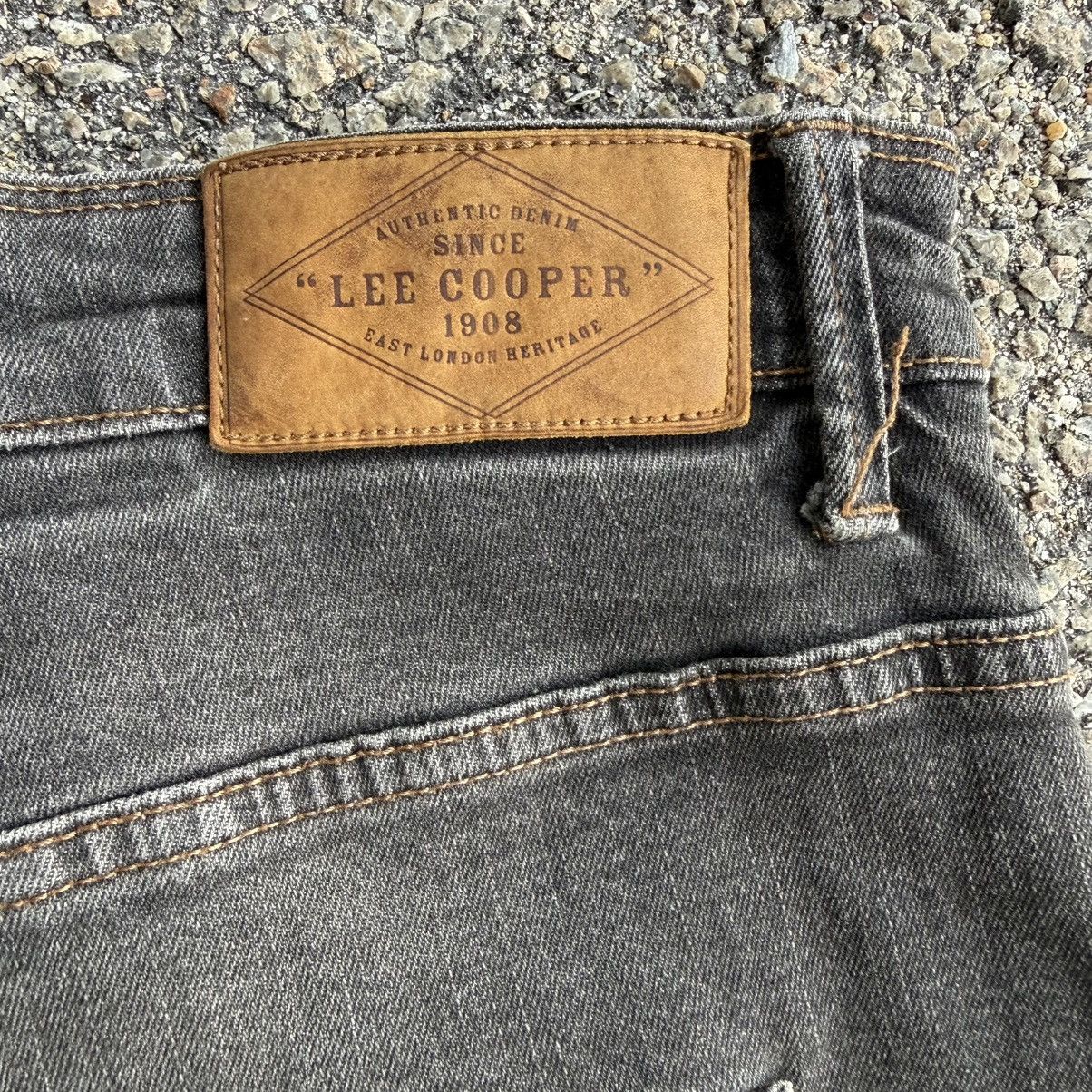 Lee W37 LEE COOPER DENIM BLACK JEAN PANTS Size US 37 - 12 Thumbnail
