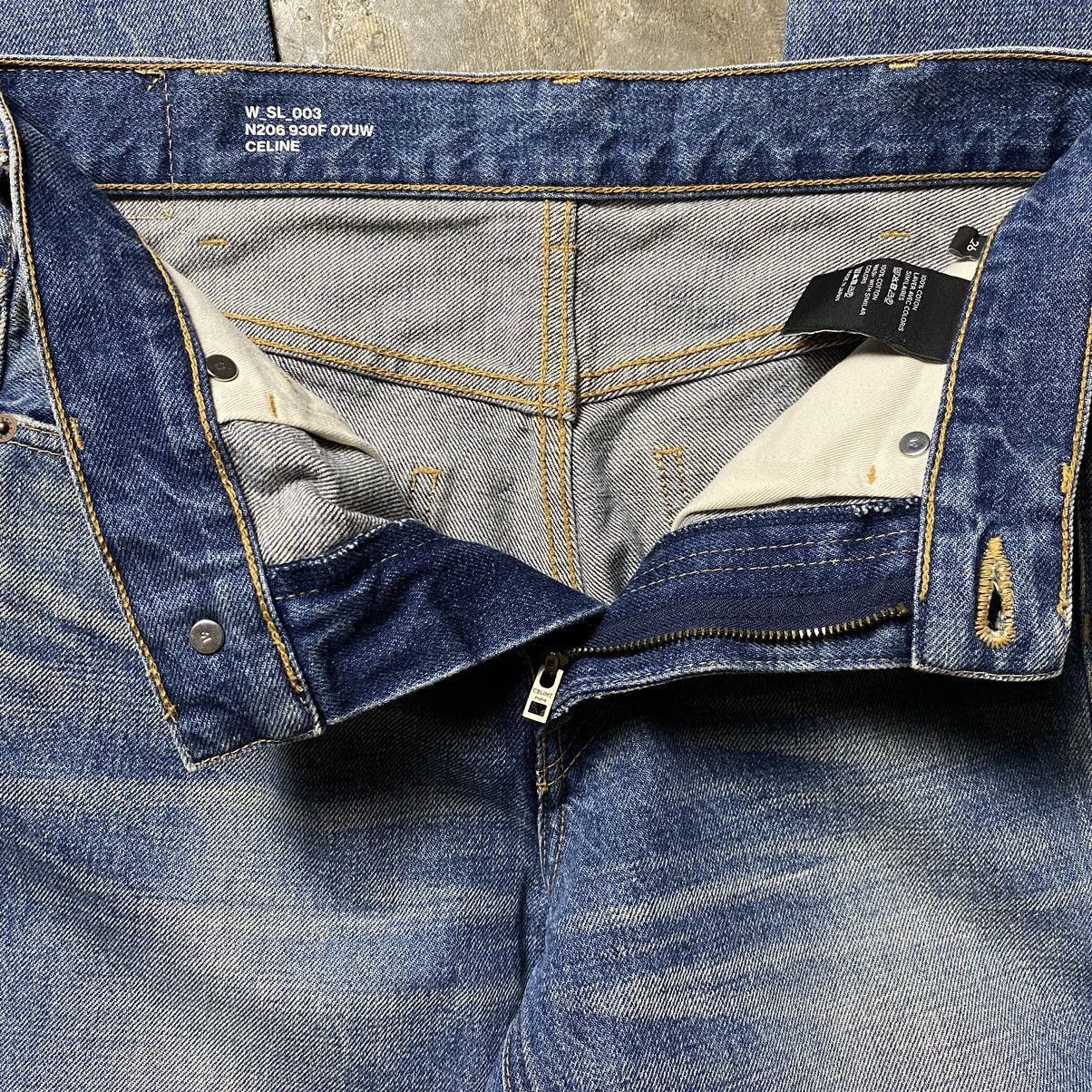 Celine AW23 Hedi Slimane - Kurt Denim Jeans Size 28" / US 6 / IT 42 - 9 Thumbnail