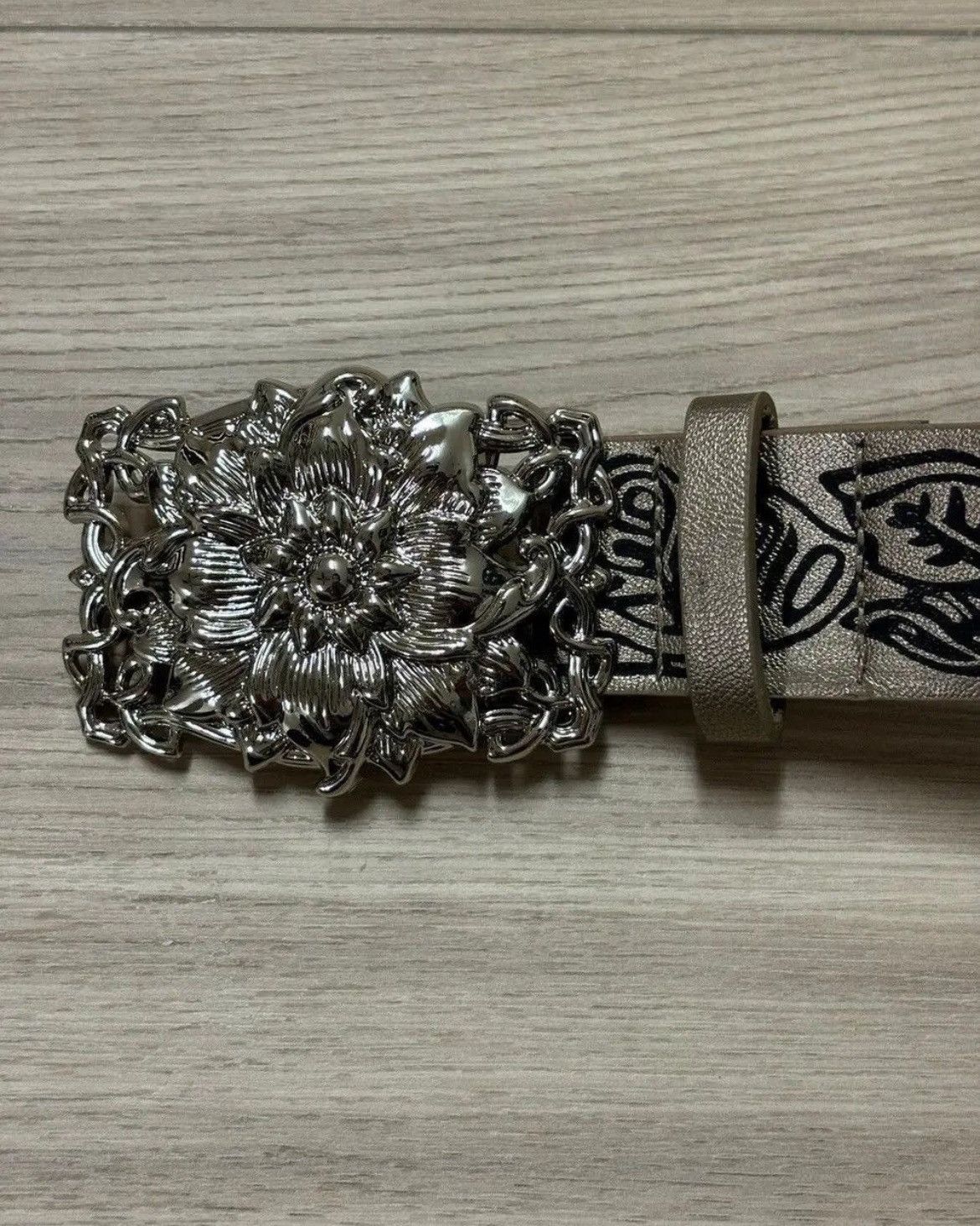 Japanese Brand × Vintage Rose Buckle Belt Size ONE SIZE - 3 Thumbnail