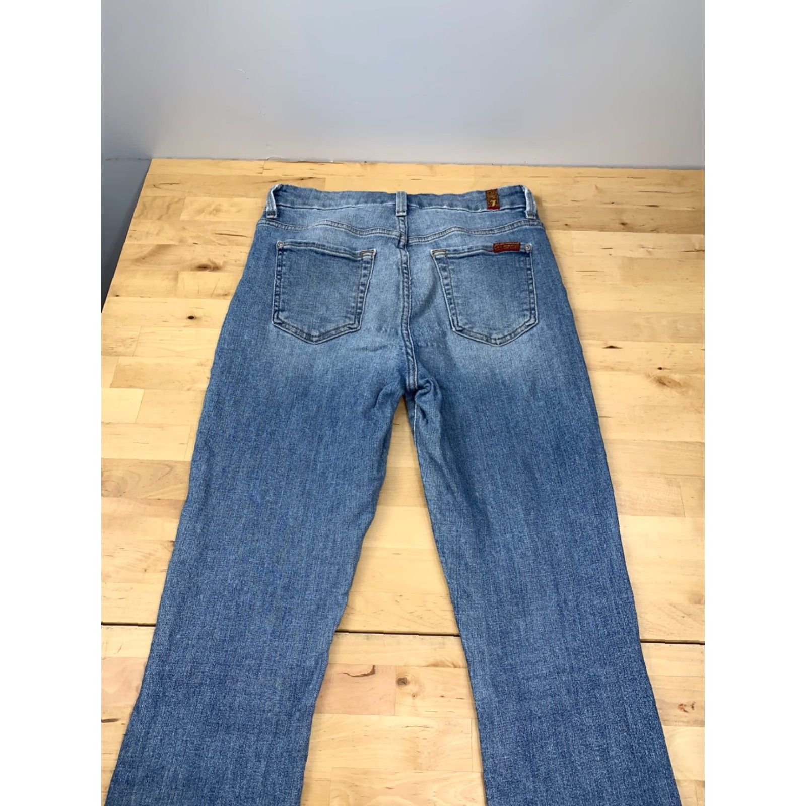 7 For All Mankind 7 For All Mankind Jeans Skinny Blue 26 Women High Waisted Ankle Size 26 Size 26" / US 2 / IT 38 - 3 Thumbnail