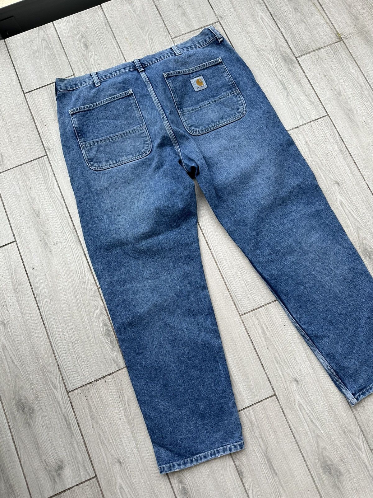 Carhartt Vintage Carhartt Carpenter Pants Rap Baggy 90s Size US 38 / EU 54 - 2 Thumbnail