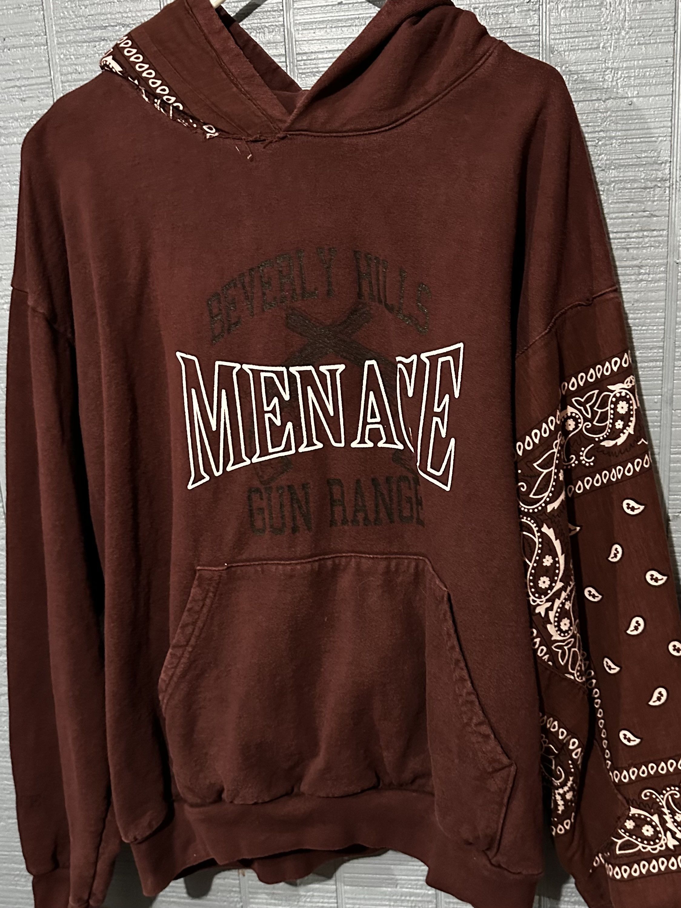 Menace Menace bandana hoodie Size US XL / EU 56 / 4 - 1 Thumbnail