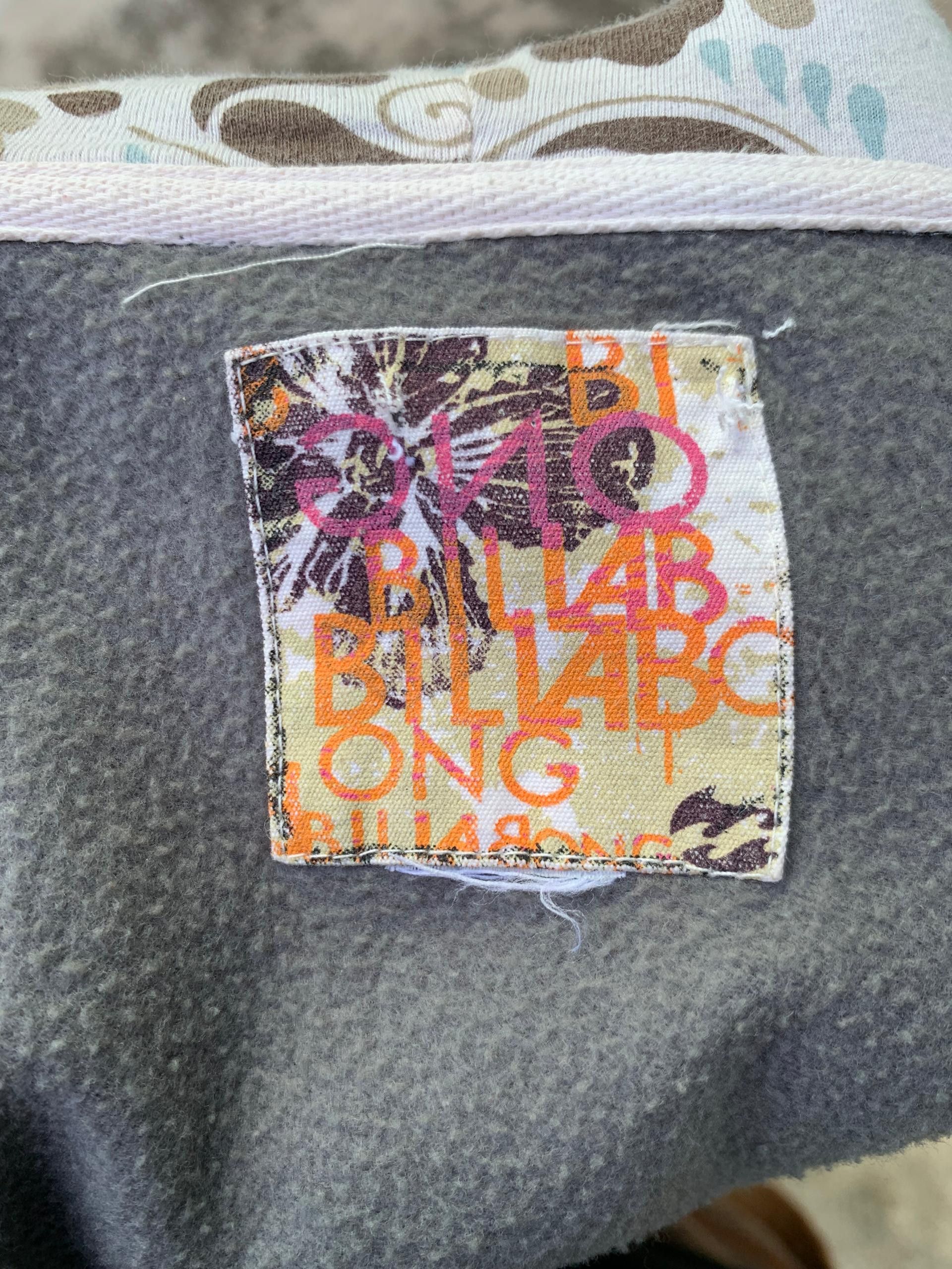 Billabong Very Rare Vtg Billabong Zebra Hoodie Jacket Size US M / EU 48-50 / 2 - 7 Thumbnail