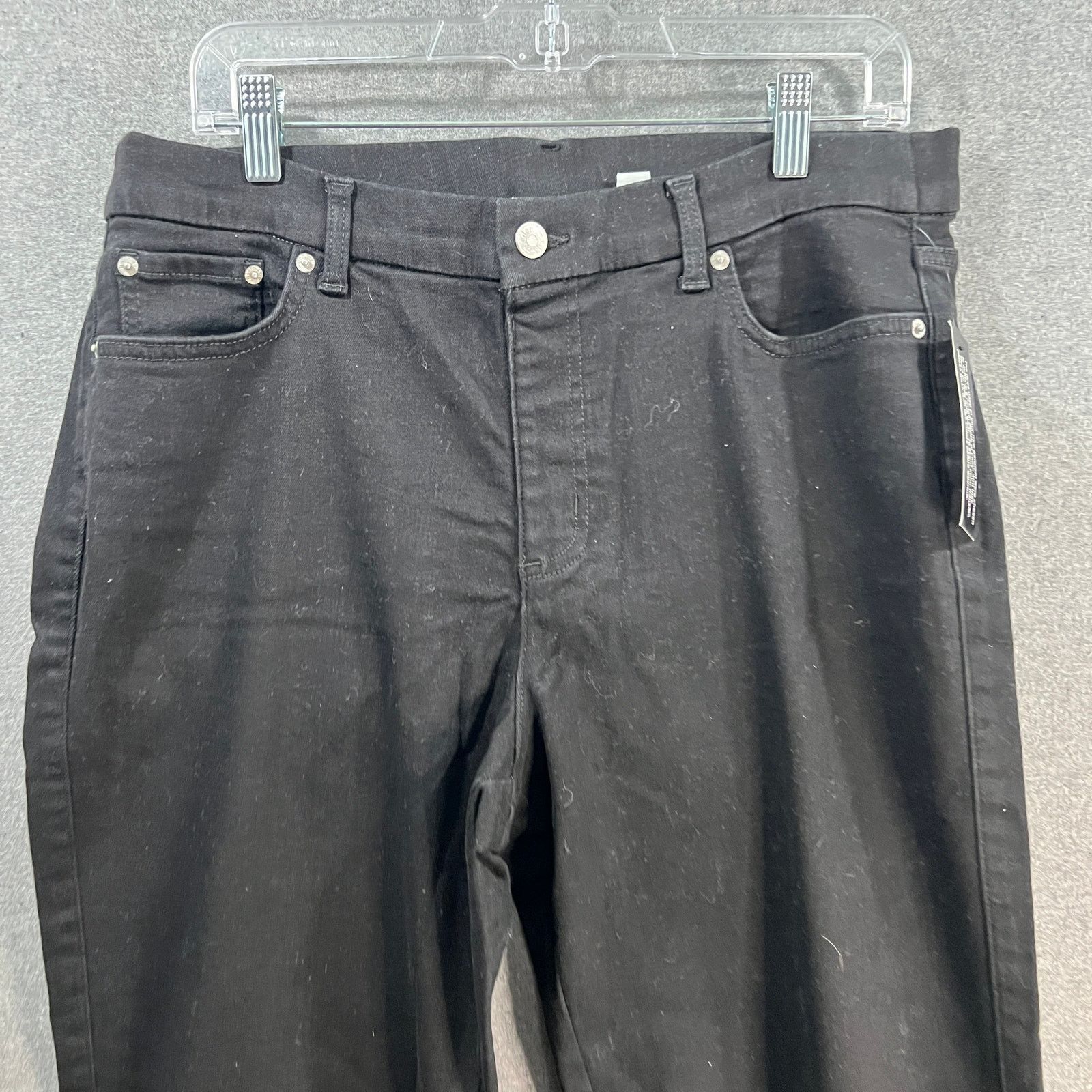 Other Denim & Co. Cozy Touch Denim Regular Girlfriend Jean Size 36" / US 14 / IT 50 - 6 Thumbnail
