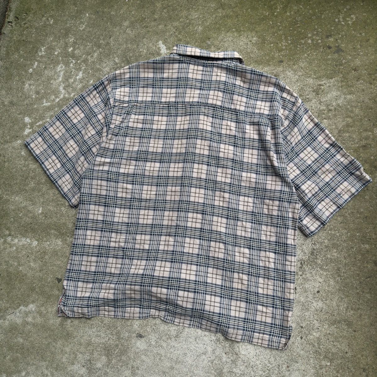 Vintage Y2K Oversized Plaid Grunge Button Up Shirt ERD Chrome ERL Size US XL / EU 56 / 4 - 8 Thumbnail