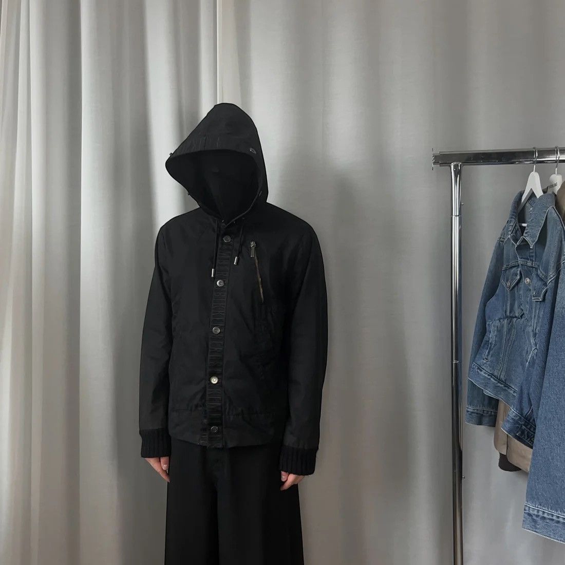 Dirk Bikkembergs Dirk Bikkembergs Trimmed Snap Hood Blouson Size US L / EU 52-54 / 3 - 2 Thumbnail