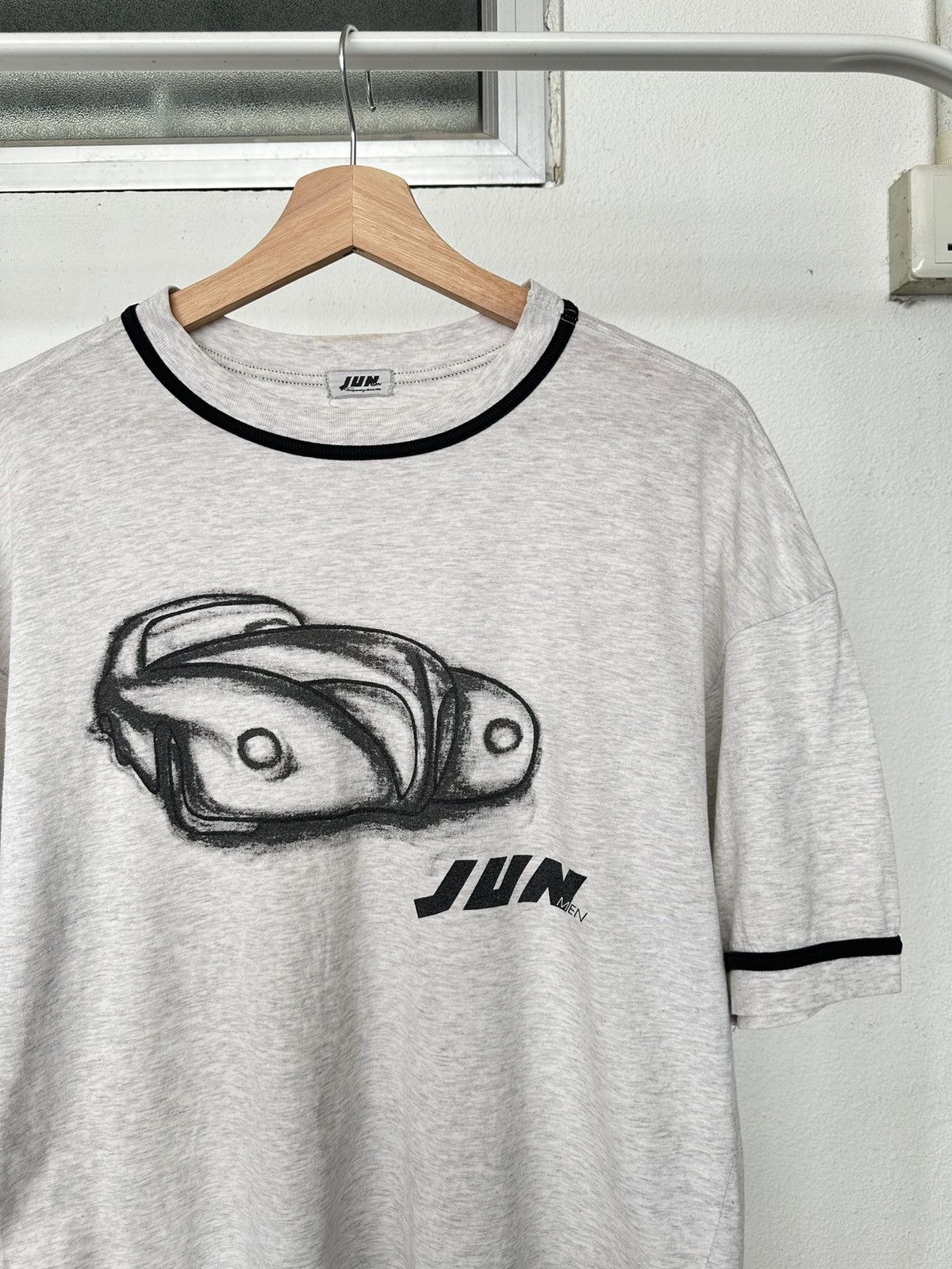 JUN MEN VTG 80's Jun Men trompe loeil tee Size US L / EU 52-54 / 3 - 7 Thumbnail