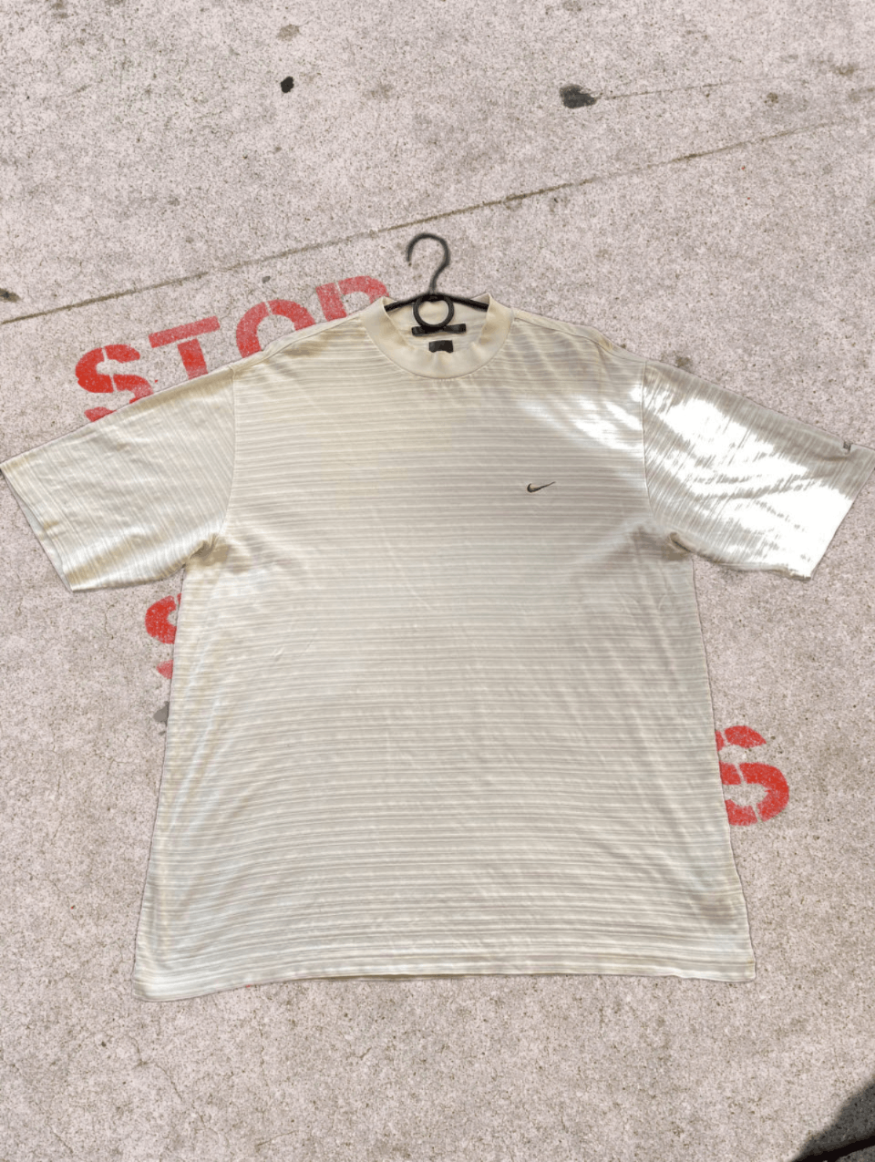 Nike × Vintage Vintage Nike Y2K Logo Swoosh T Shirt Tee Size US M / EU 48-50 / 2 - 1 Thumbnail