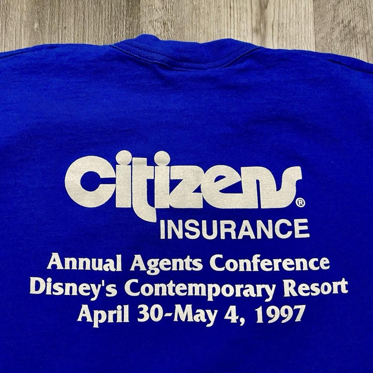 Disney × Mickey Inc × Vintage Vintage 1997 Walt Disney 25th Anniversary Exclusive Tshirt Size US XL / EU 56 / 4 - 6 Thumbnail