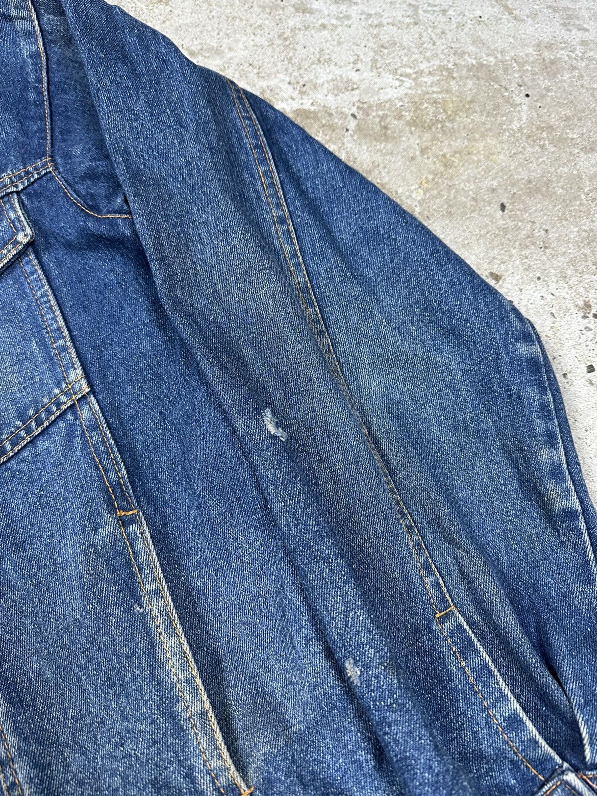 Vintage × Wrangler Vintage 70/80s Wrangler Denim Trucker Jacket Size US M / EU 48-50 / 2 - 7 Thumbnail