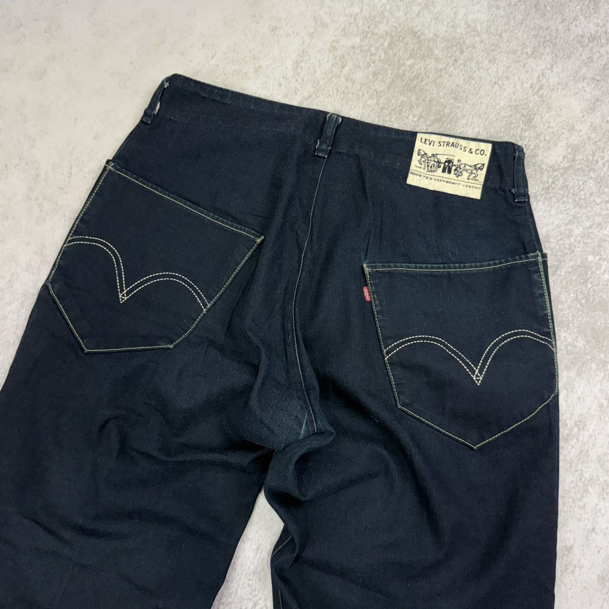 Levi's Vintage Clothing LEVI'S engineered denim blue jeans Size US 33 - 4 Thumbnail