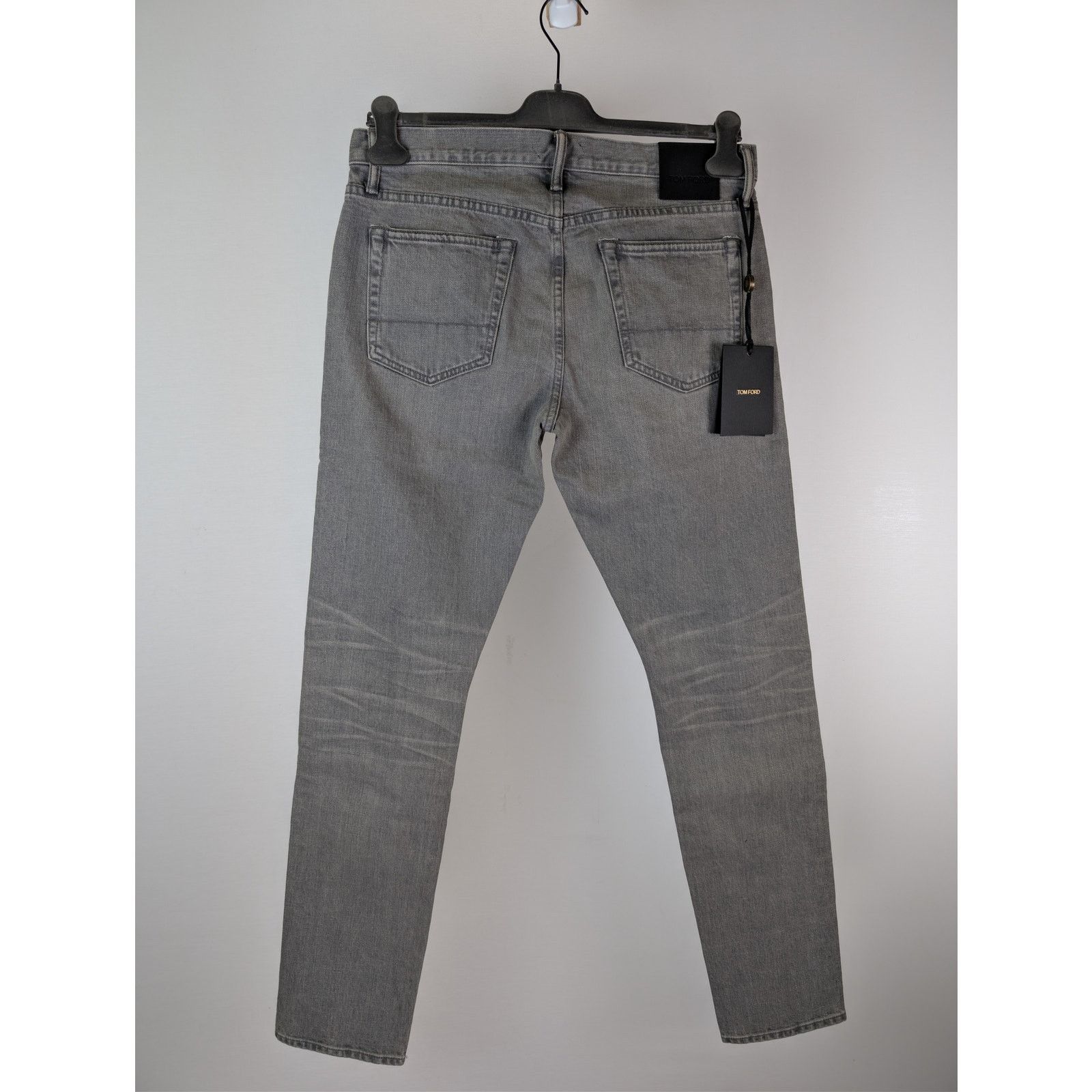 Tom Ford o1rshd1 Q:3 / Slim Denim Jeans in Grey Size US 34 / EU 50 - 9 Thumbnail